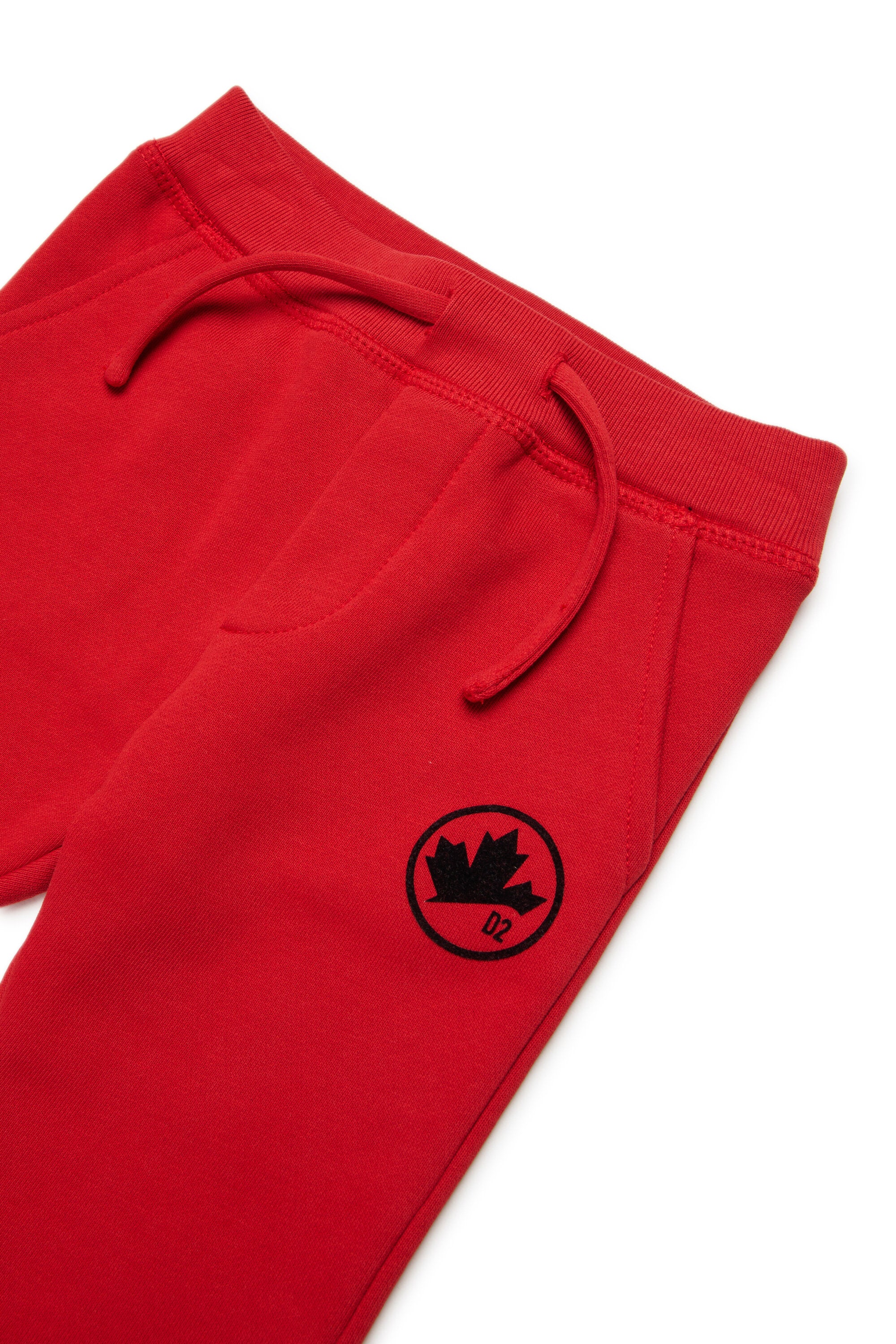 Fleece jogger pants with logo Carpet Stitch