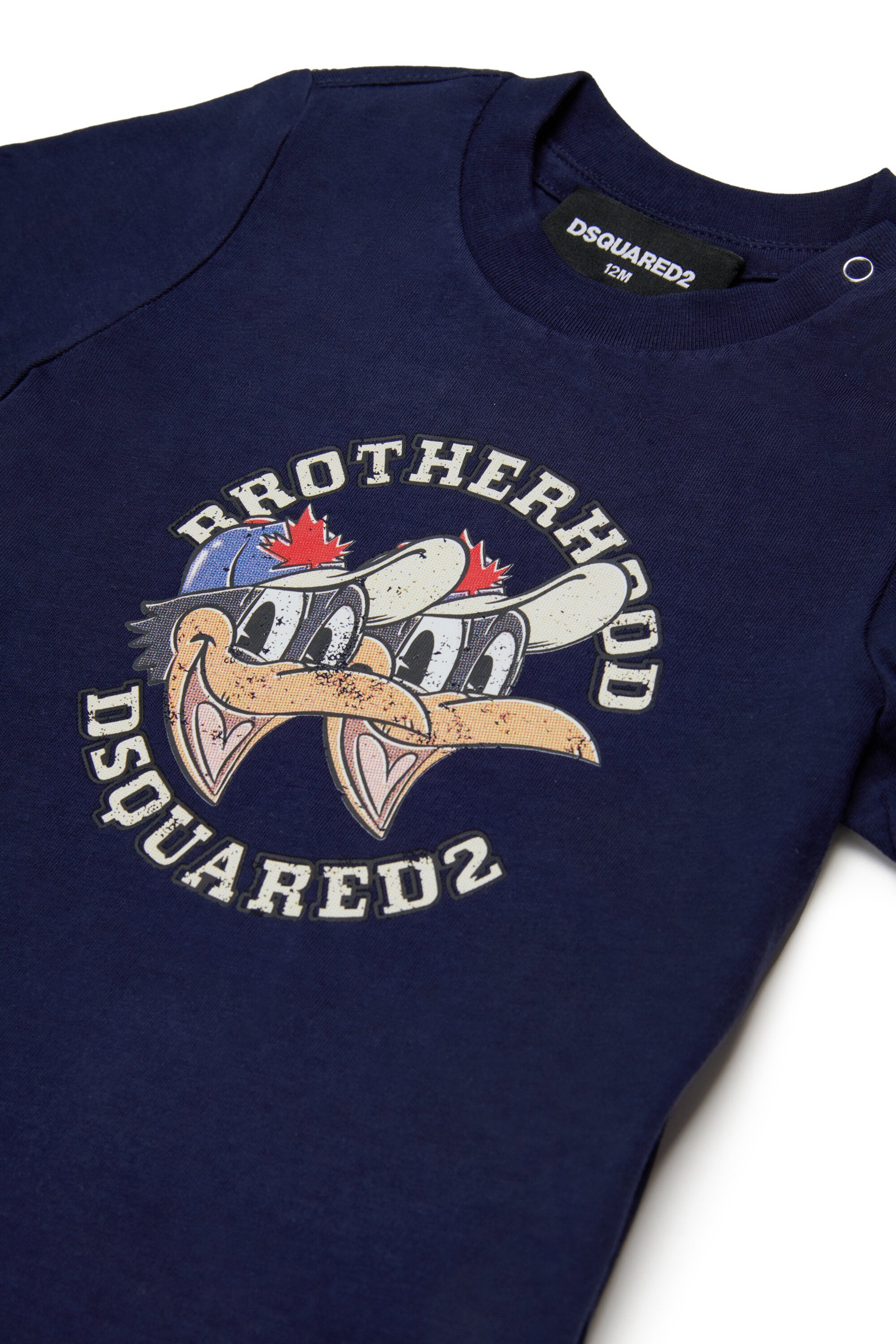 Brotherhood print jersey T-shirt