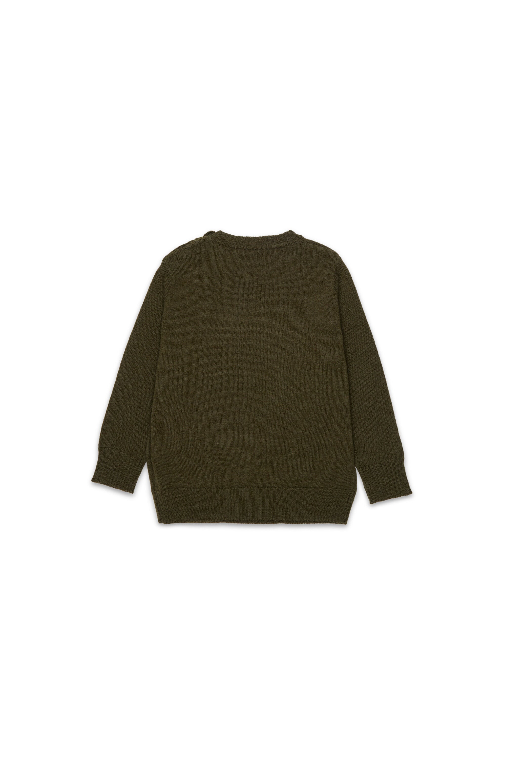 Merino wool pullover with logo DSQ2