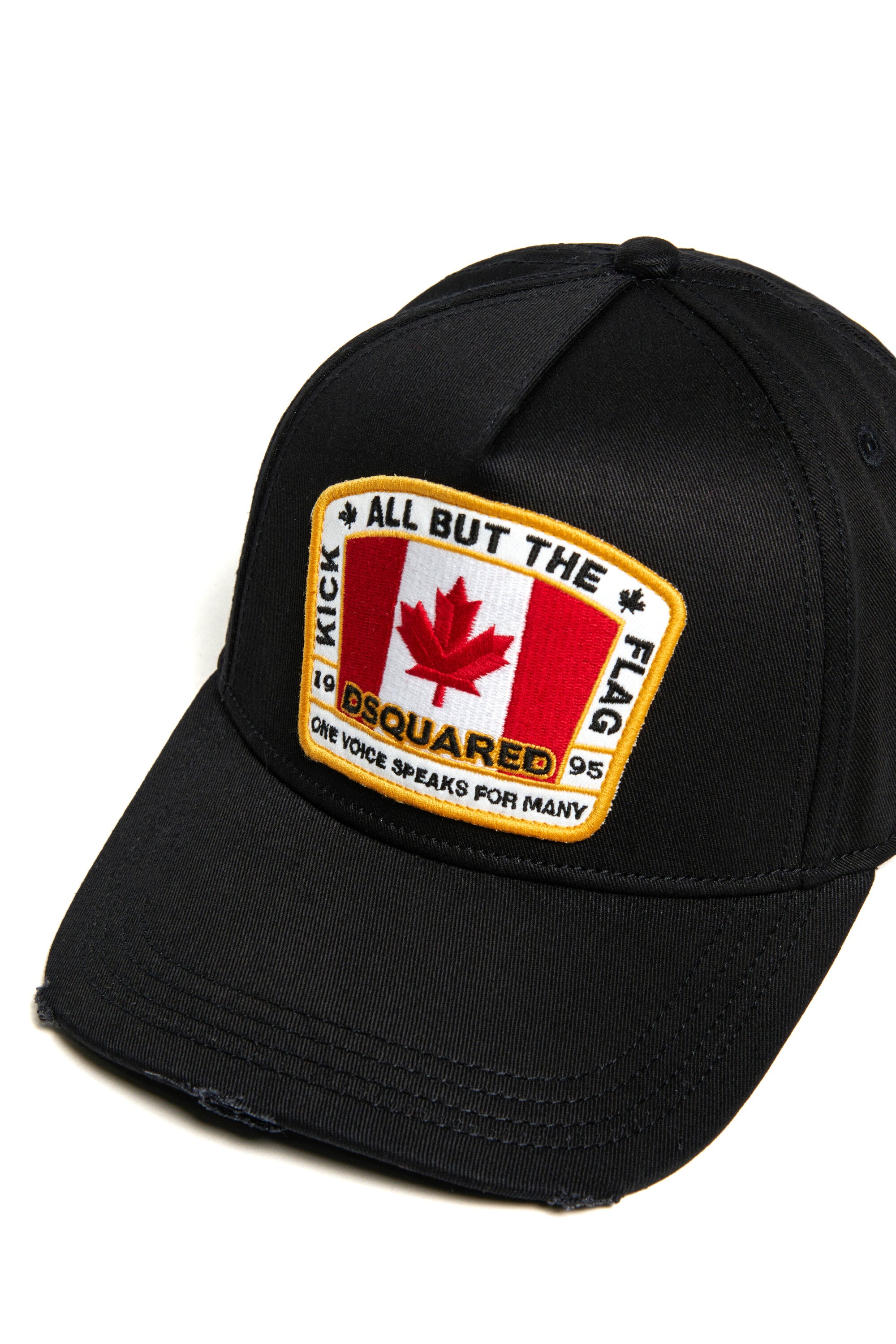 Gabardine baseball cap with Canada patch
