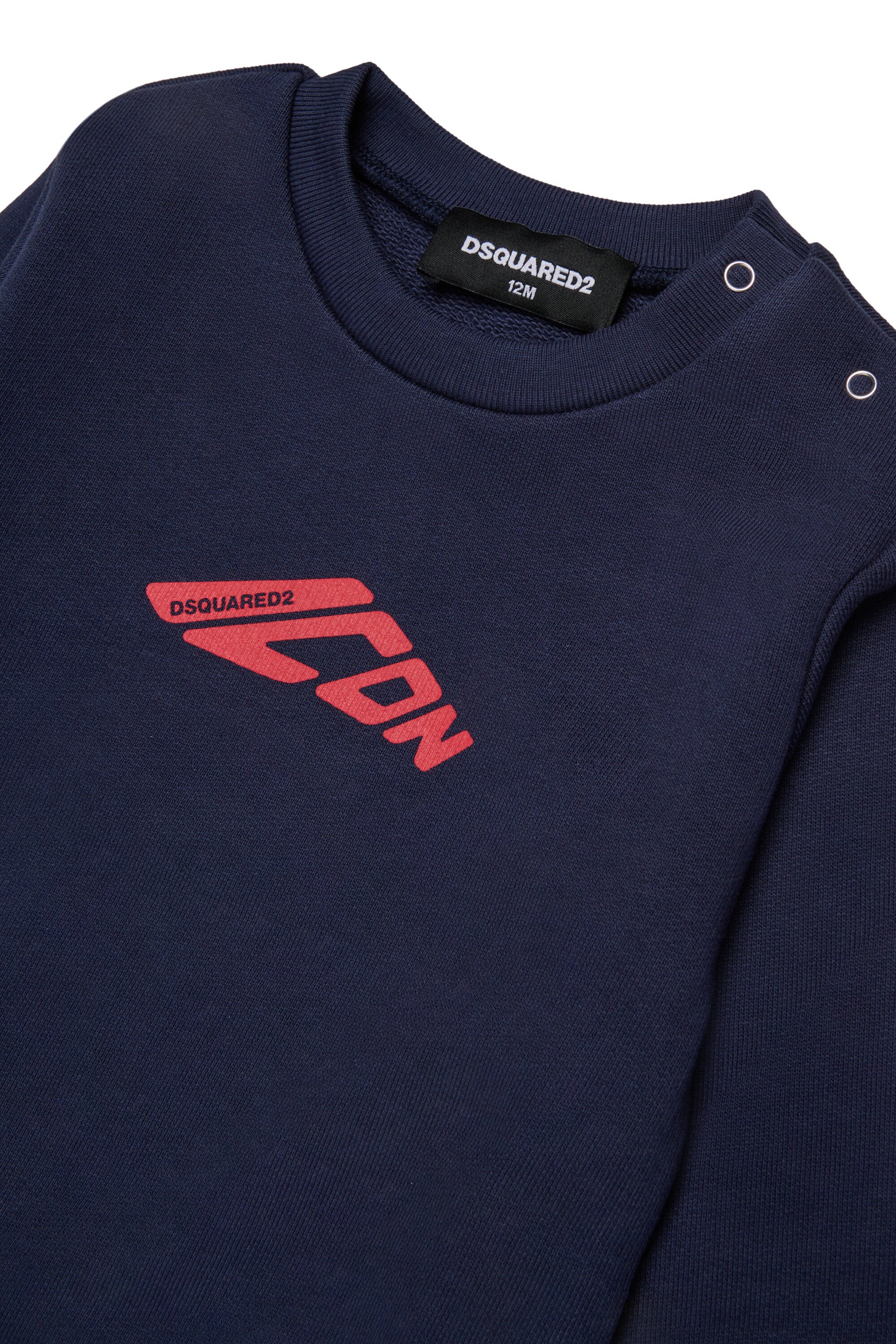 Crew-neck sweatshirt with ICON logo
