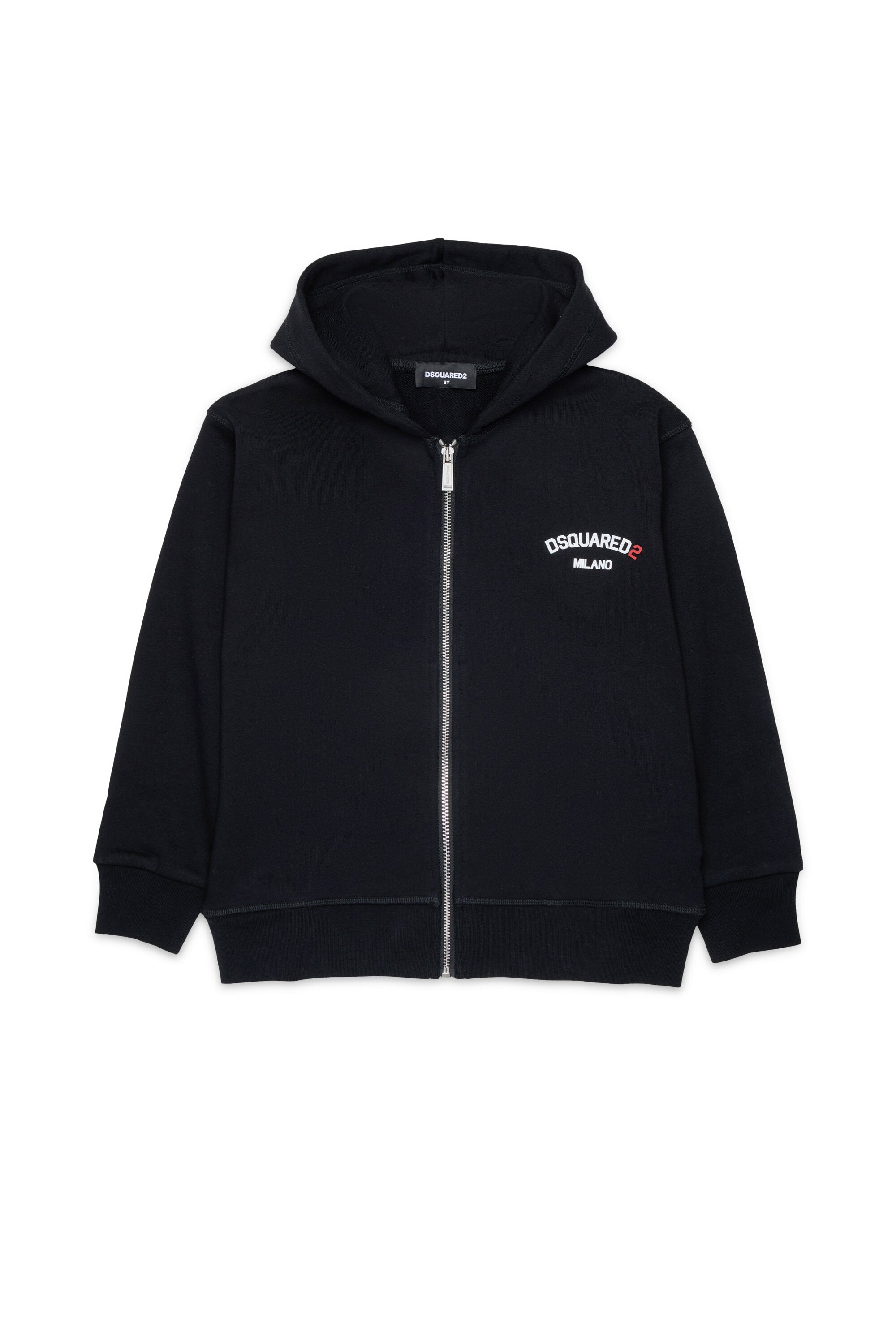 Full-zip sweatshirt with logo