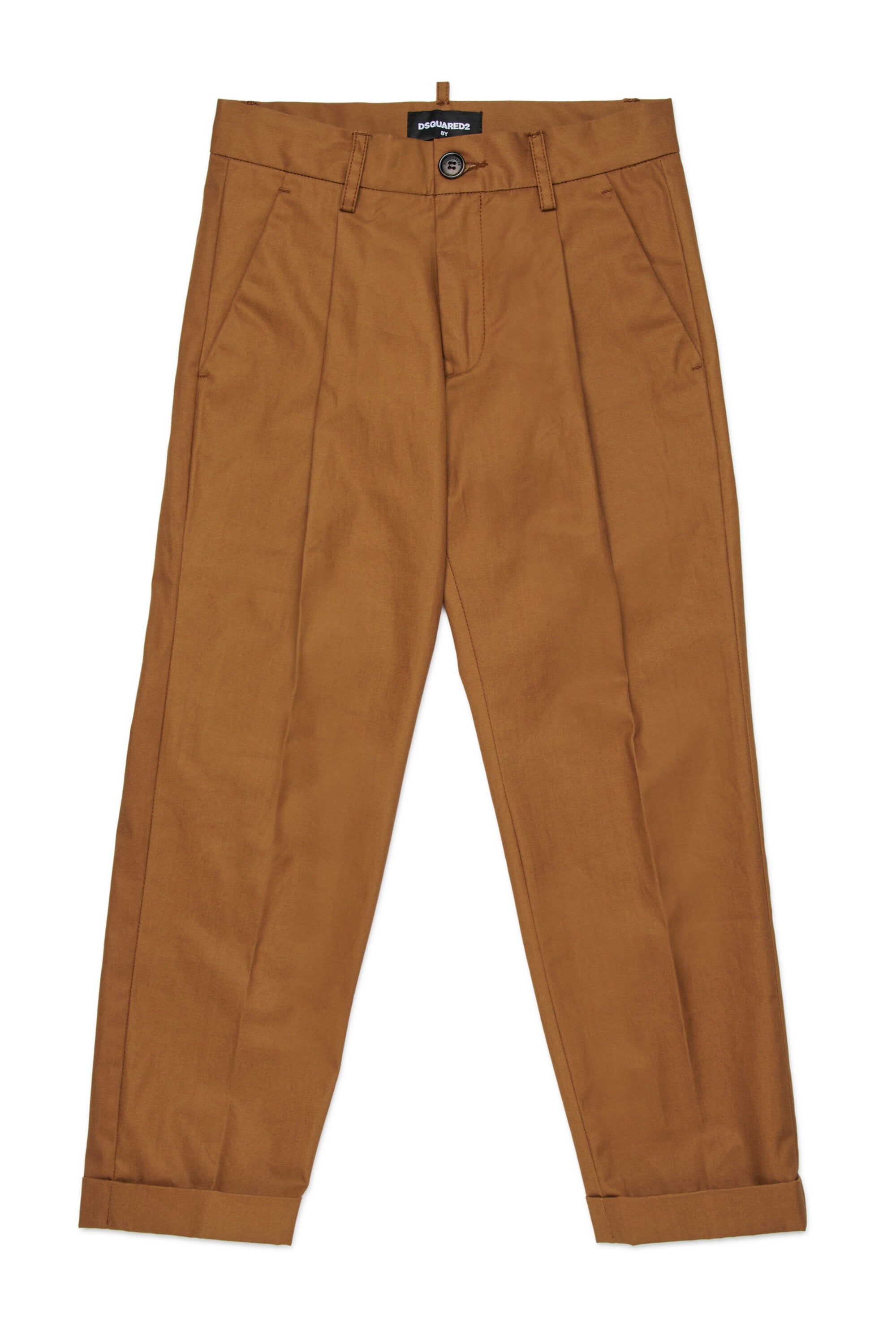 Solid color chino pants