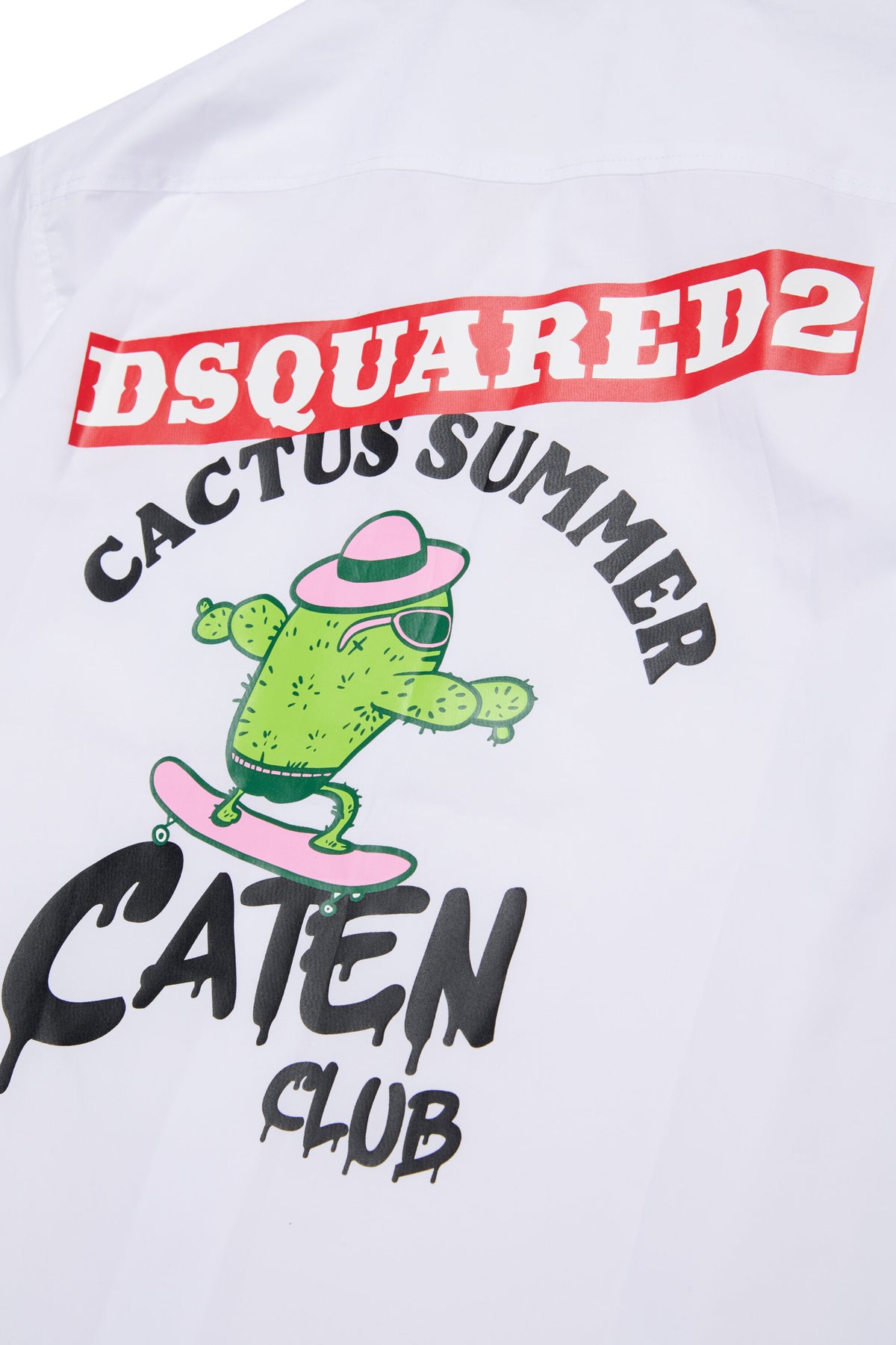 Short-sleeved shirt with logo