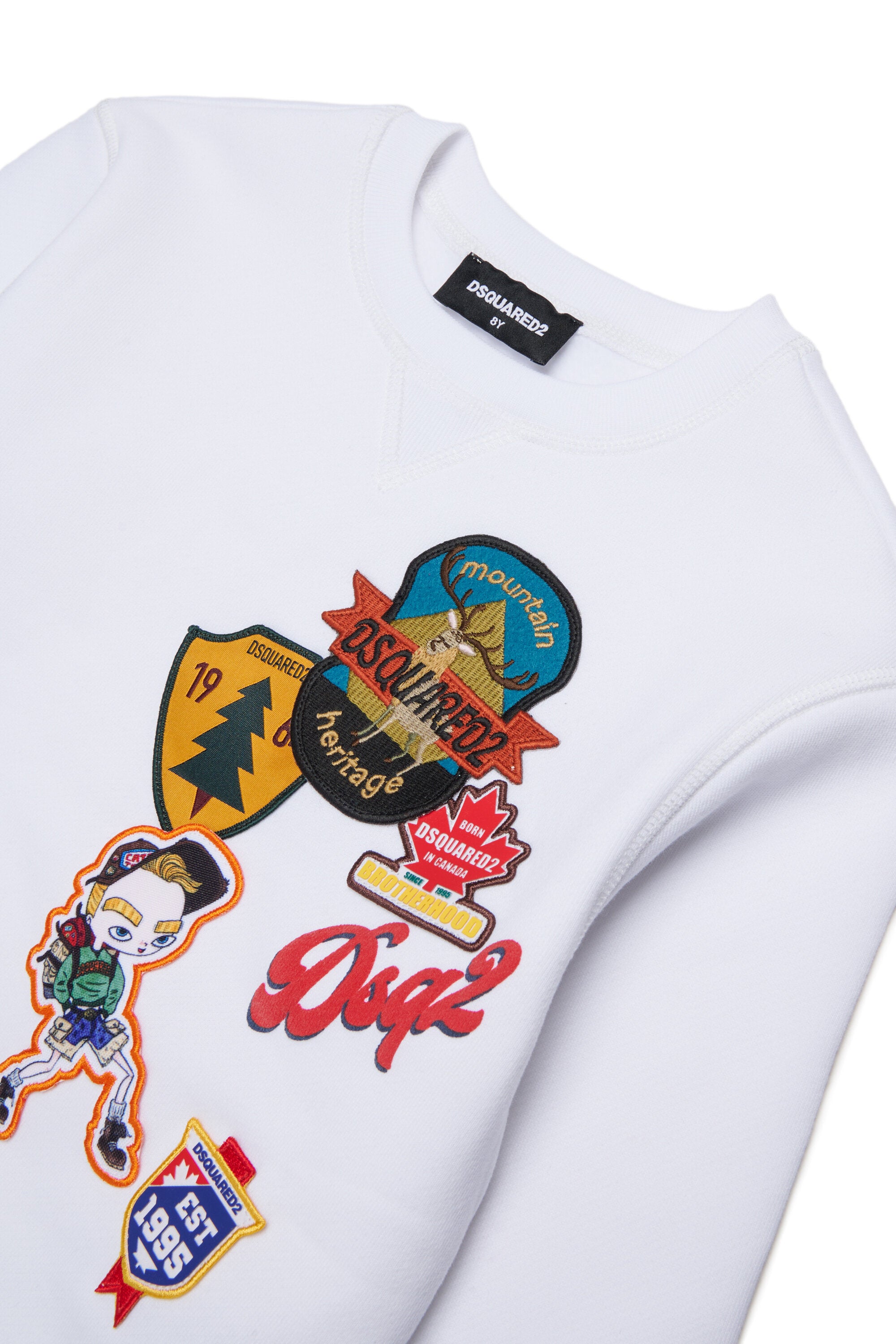 Crewneck sweatshirt with logo