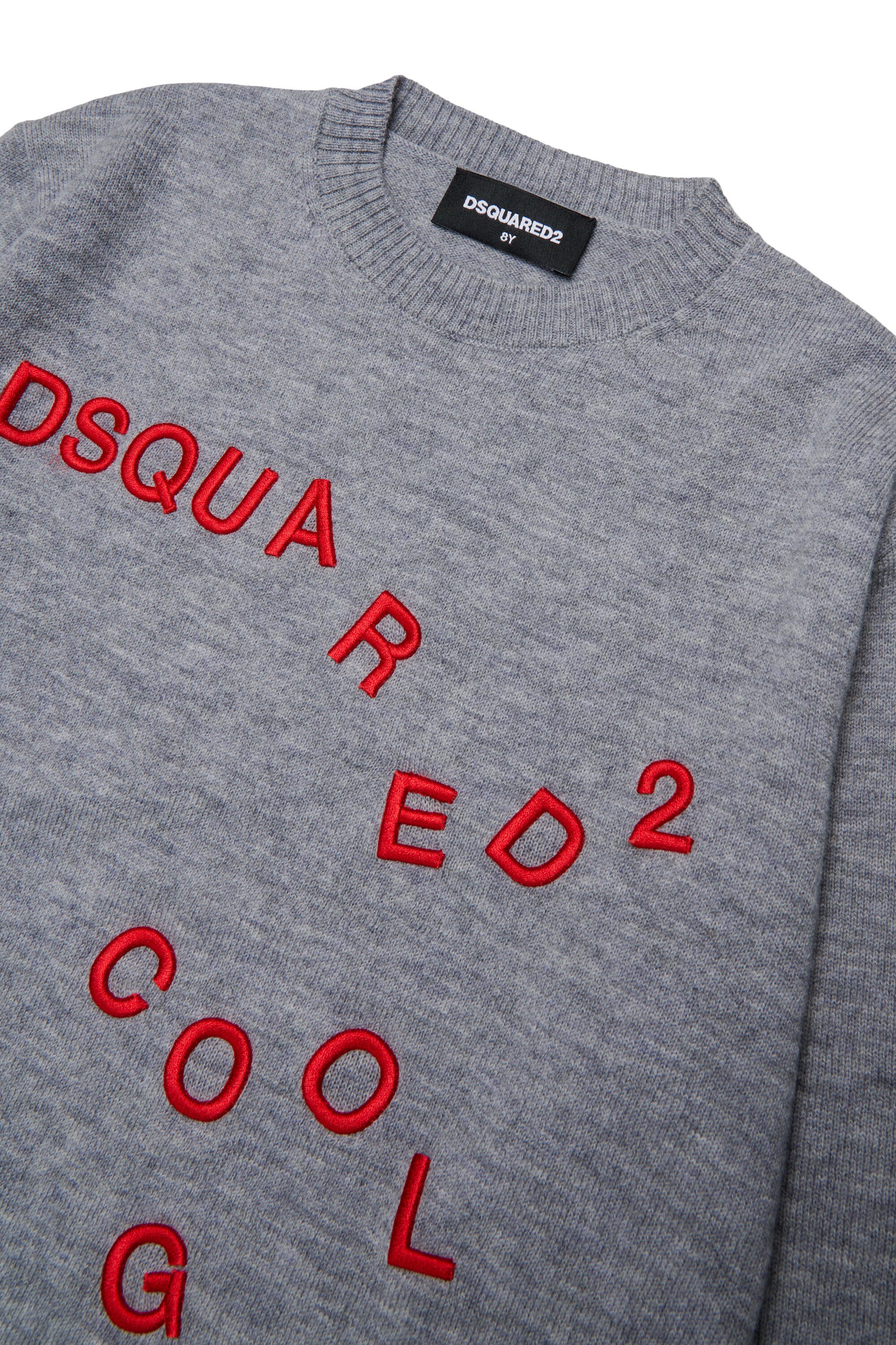 Crew-neck pullover with logo