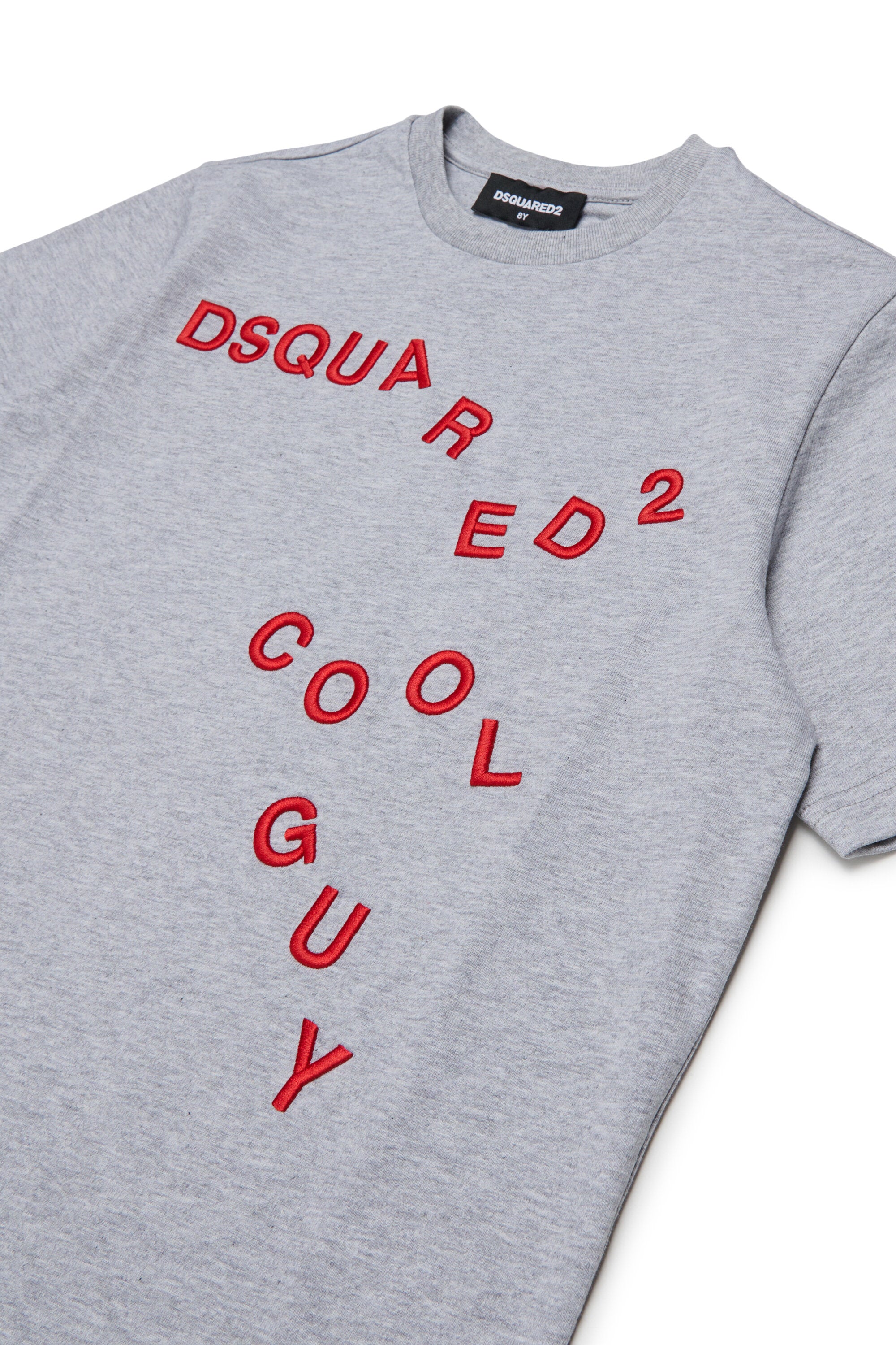 T-shirt with embroidered front logo