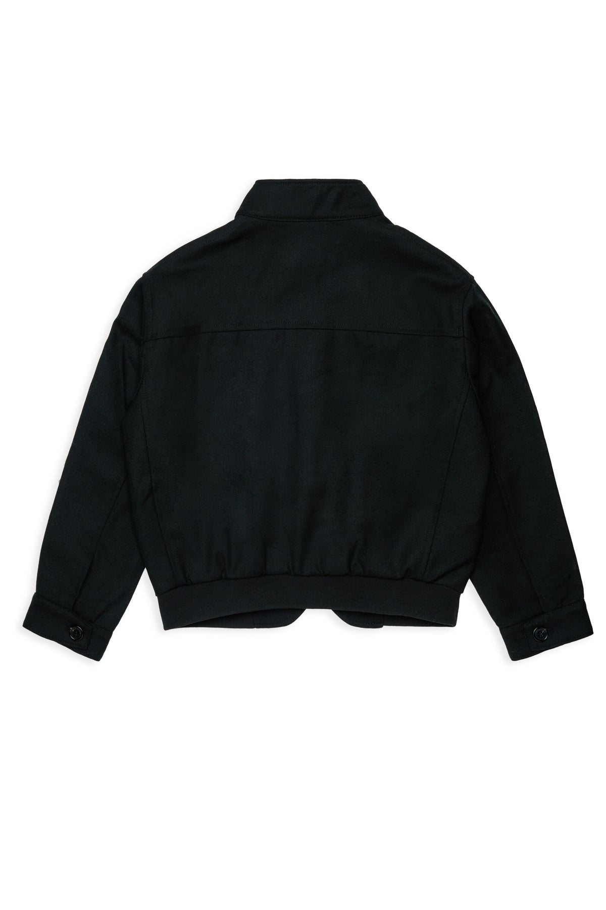 Short jacket with logo