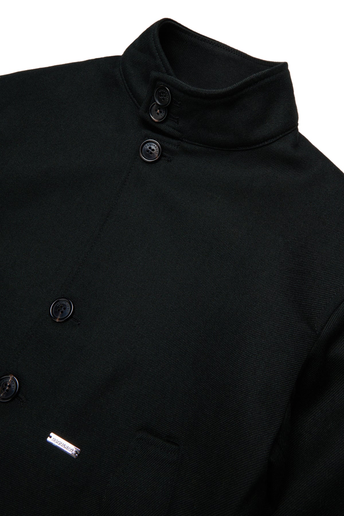 Short jacket with logo
