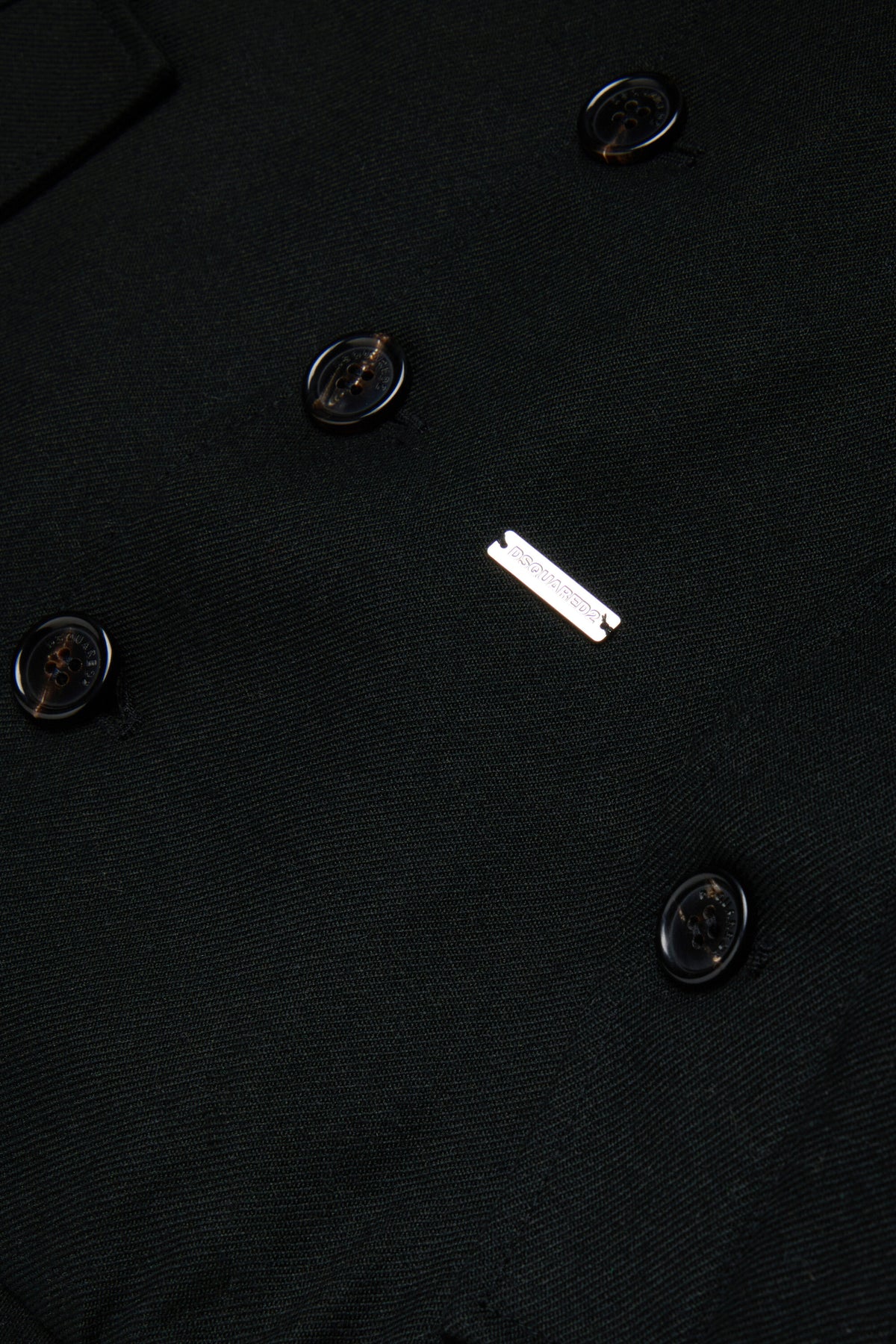 Short jacket with logo