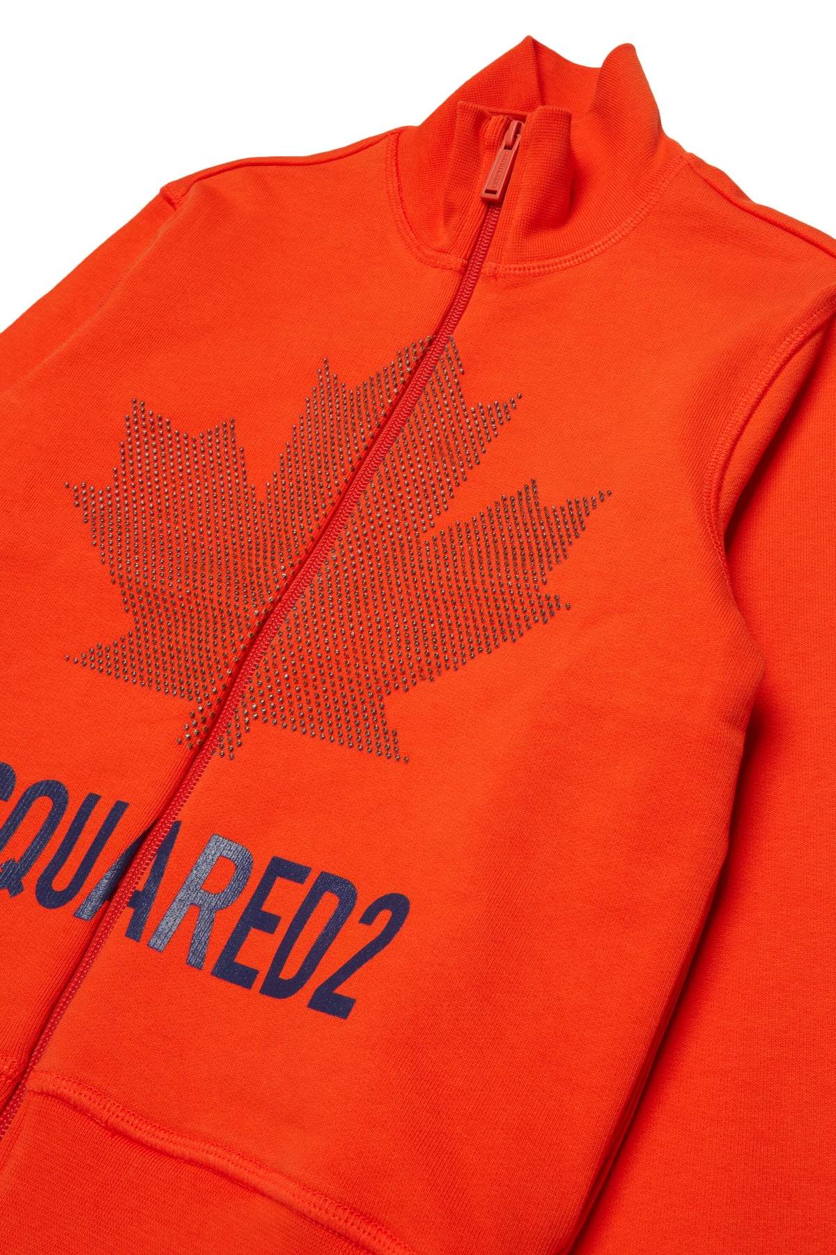 Full-zip sweatshirt with logo