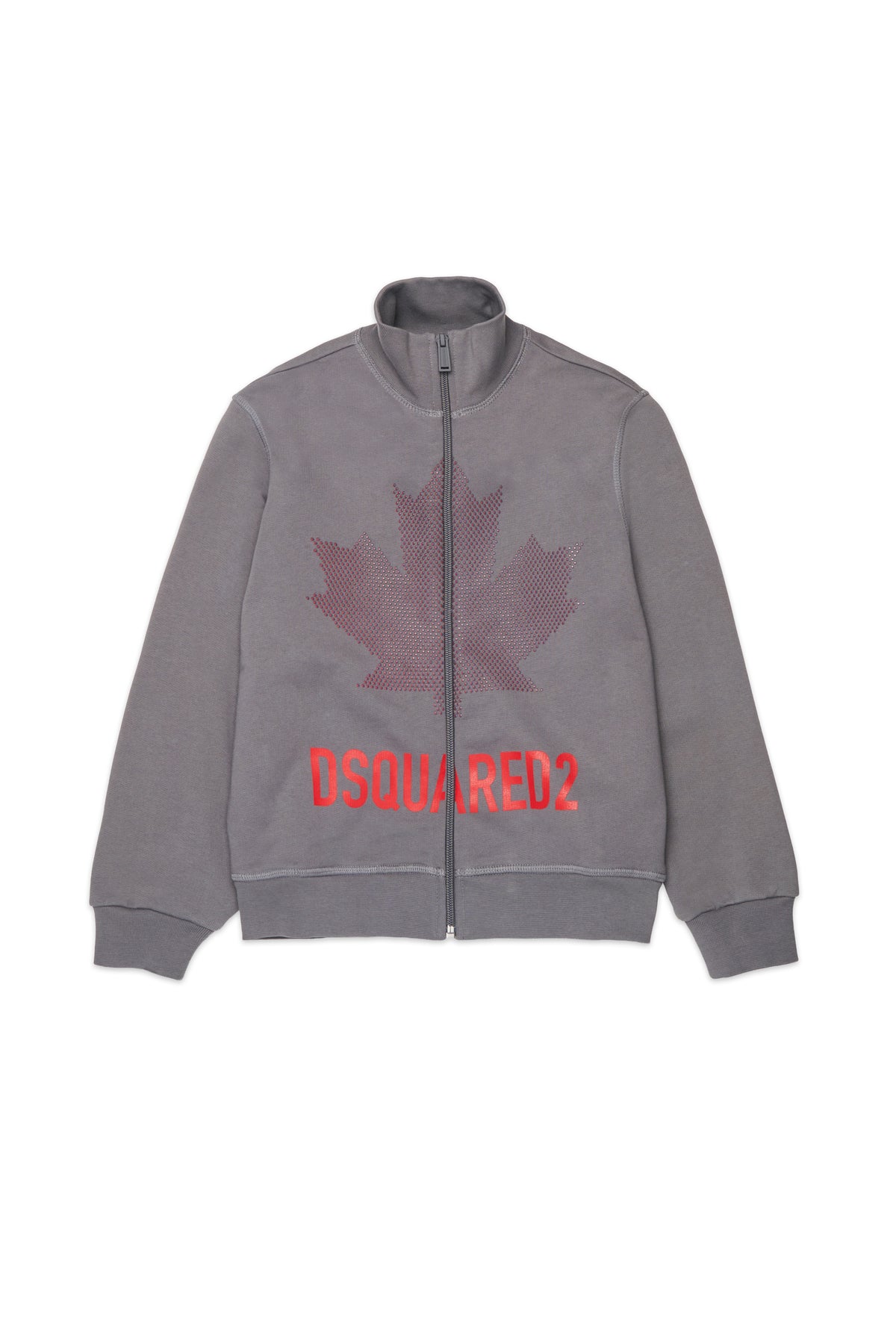 Full-zip sweatshirt with logo