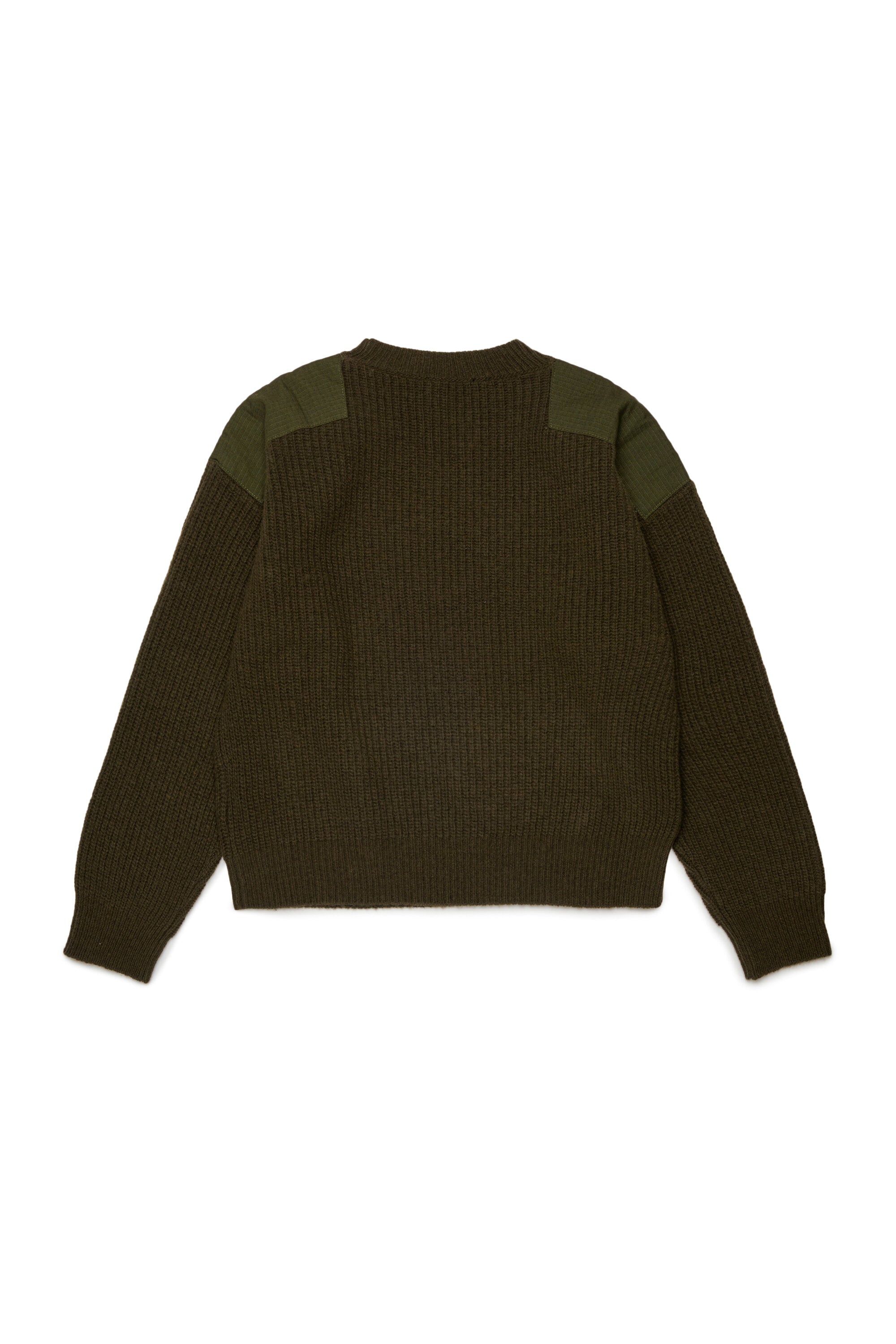 Crew-neck pullover with logo