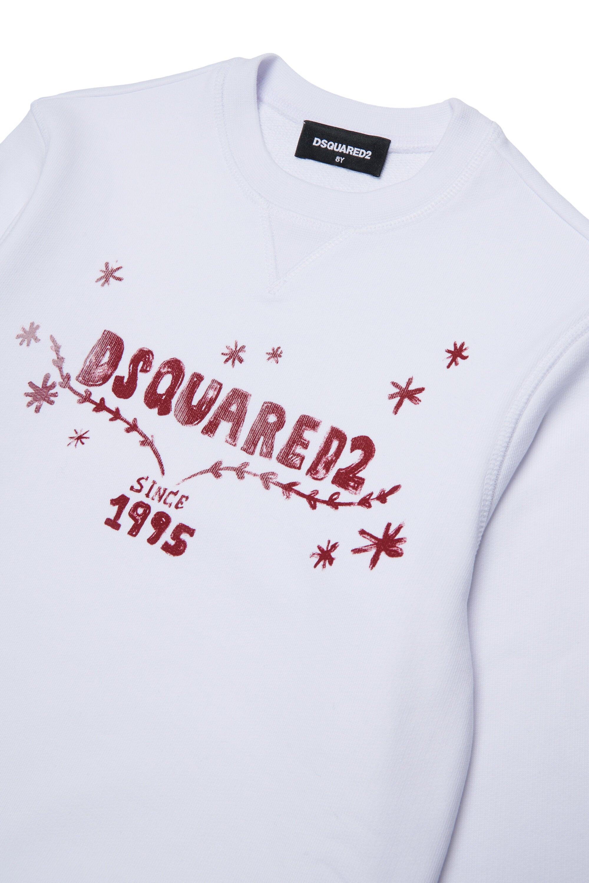 Crew-neck sweatshirt with logo