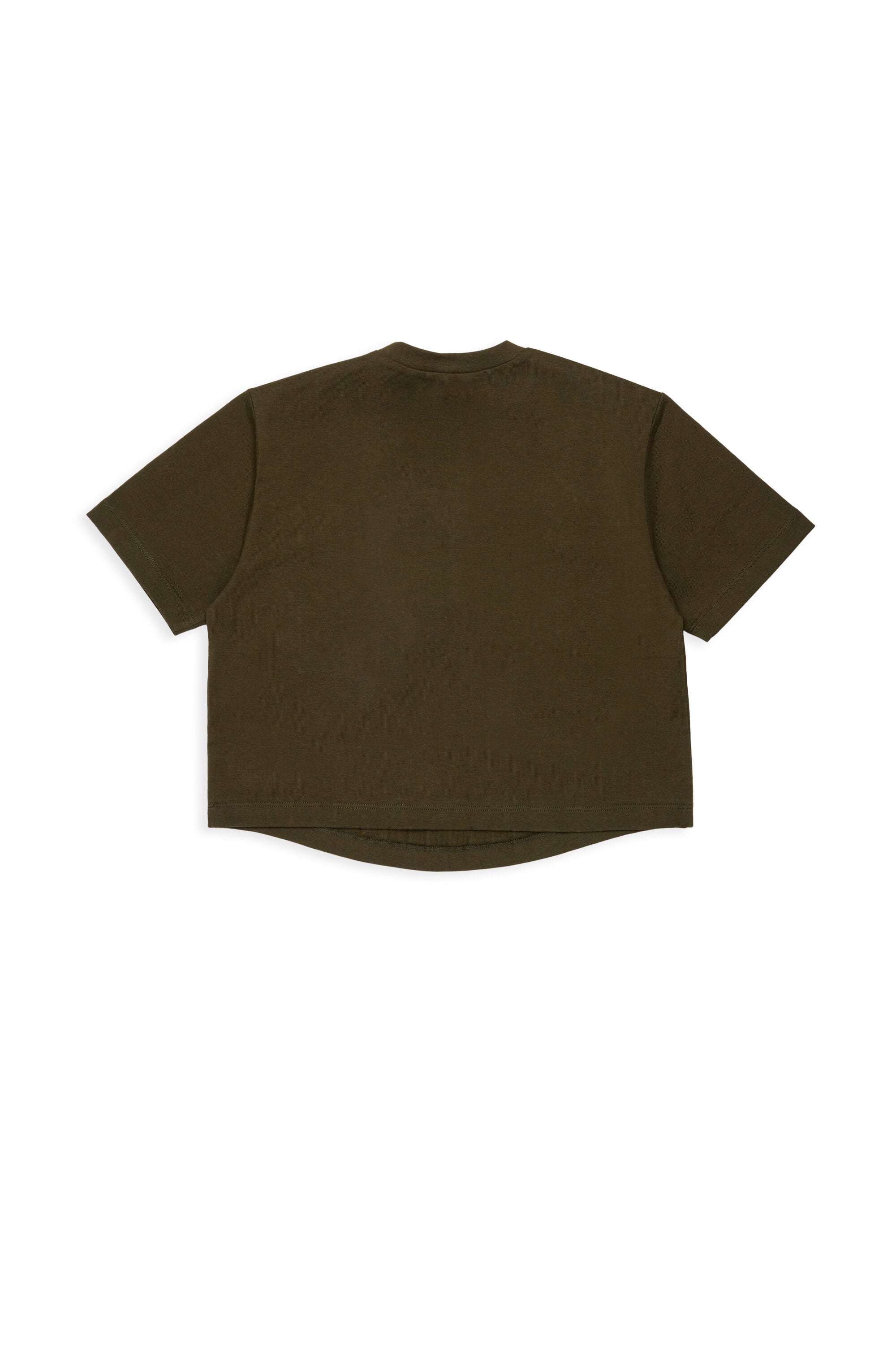 T-shirt with patch pocket and logo