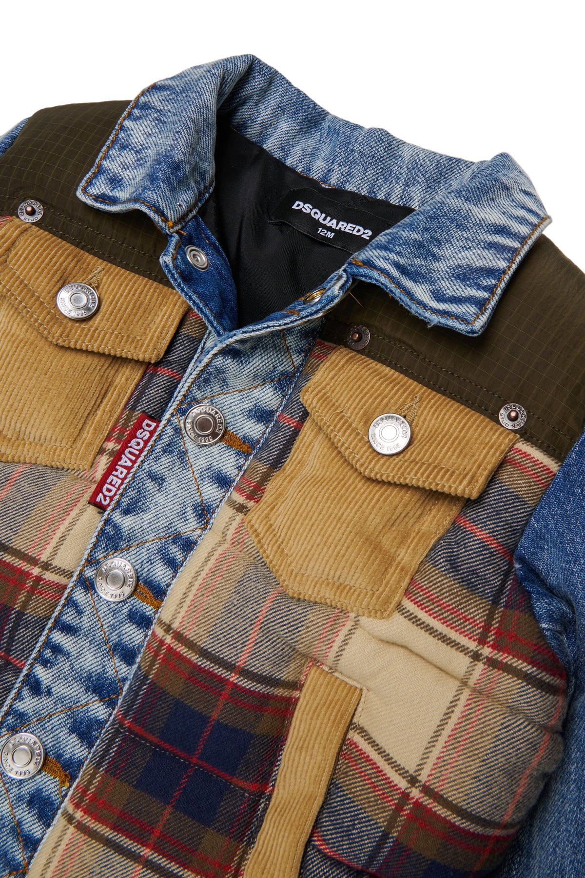 Workwear jacket with printed logo