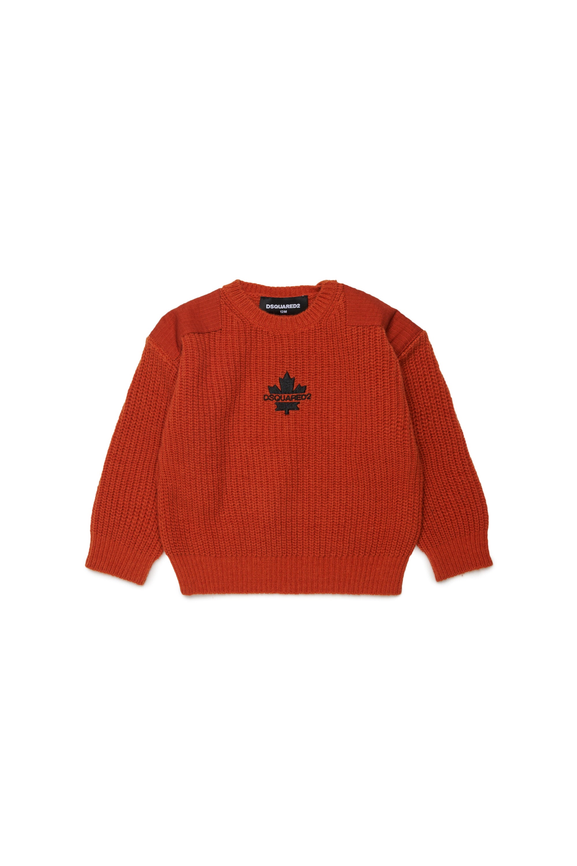 Crew-neck pullover with logo
