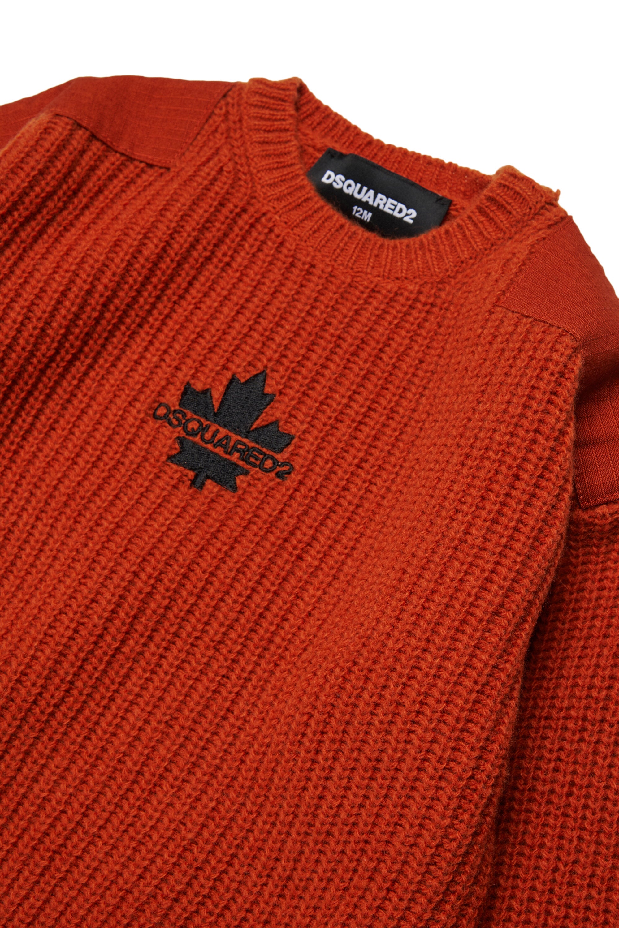 Crew-neck pullover with logo