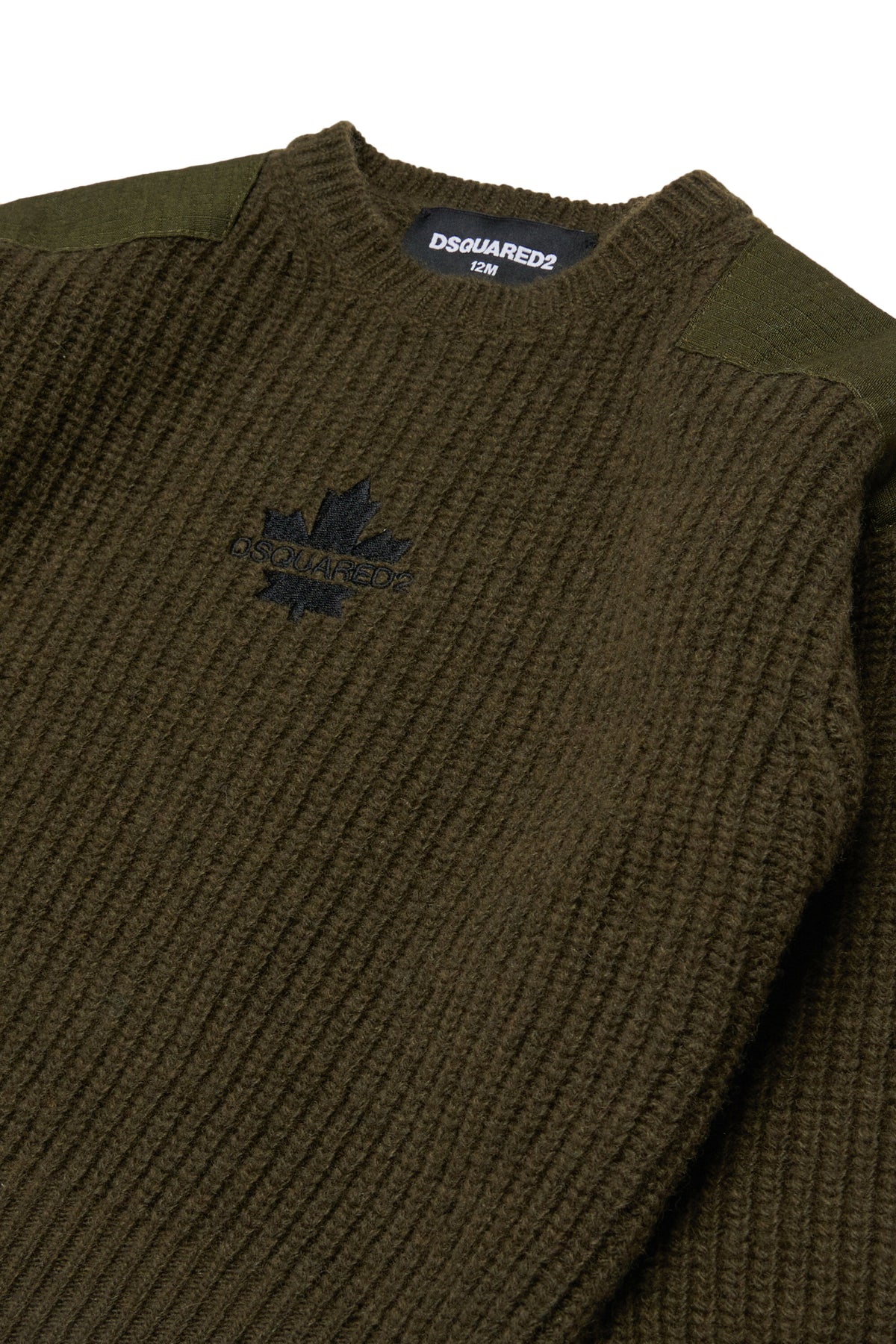 Crew-neck pullover with logo
