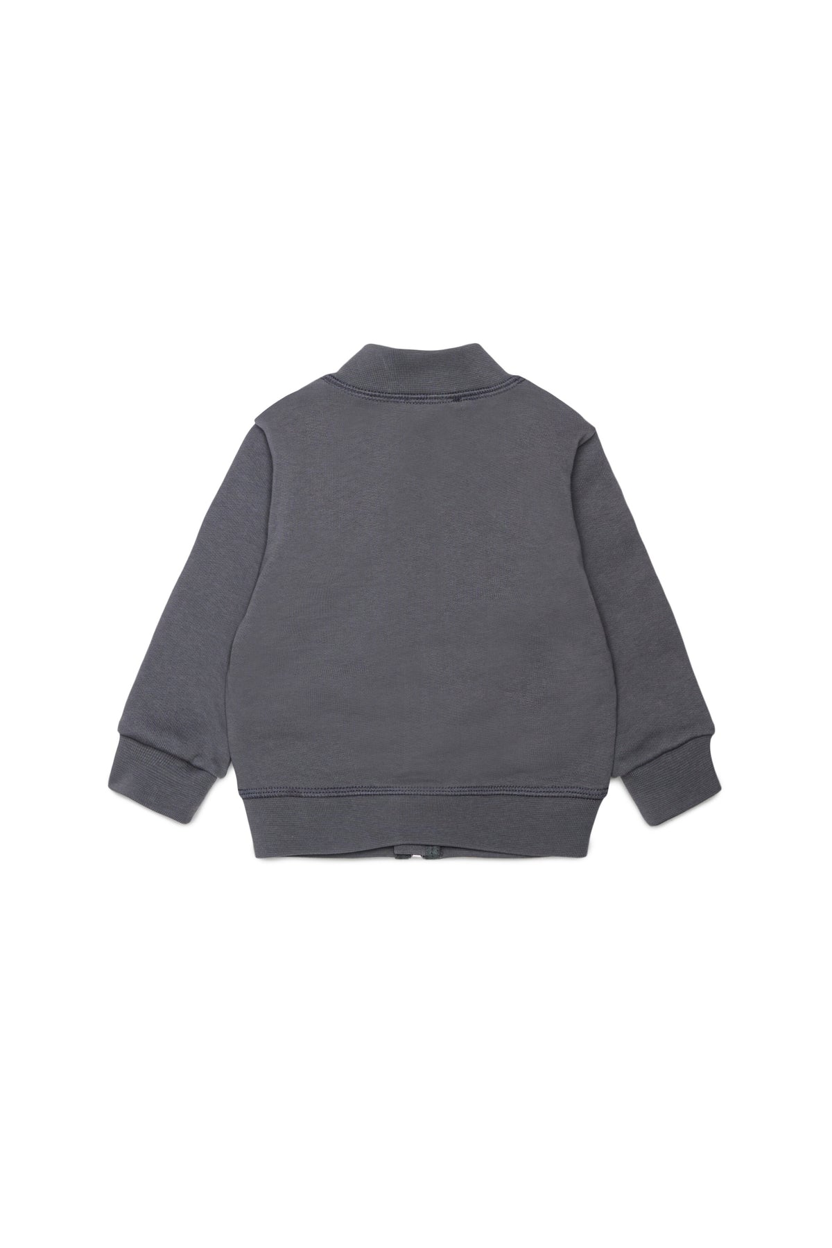 Zip sweatshirt with logo