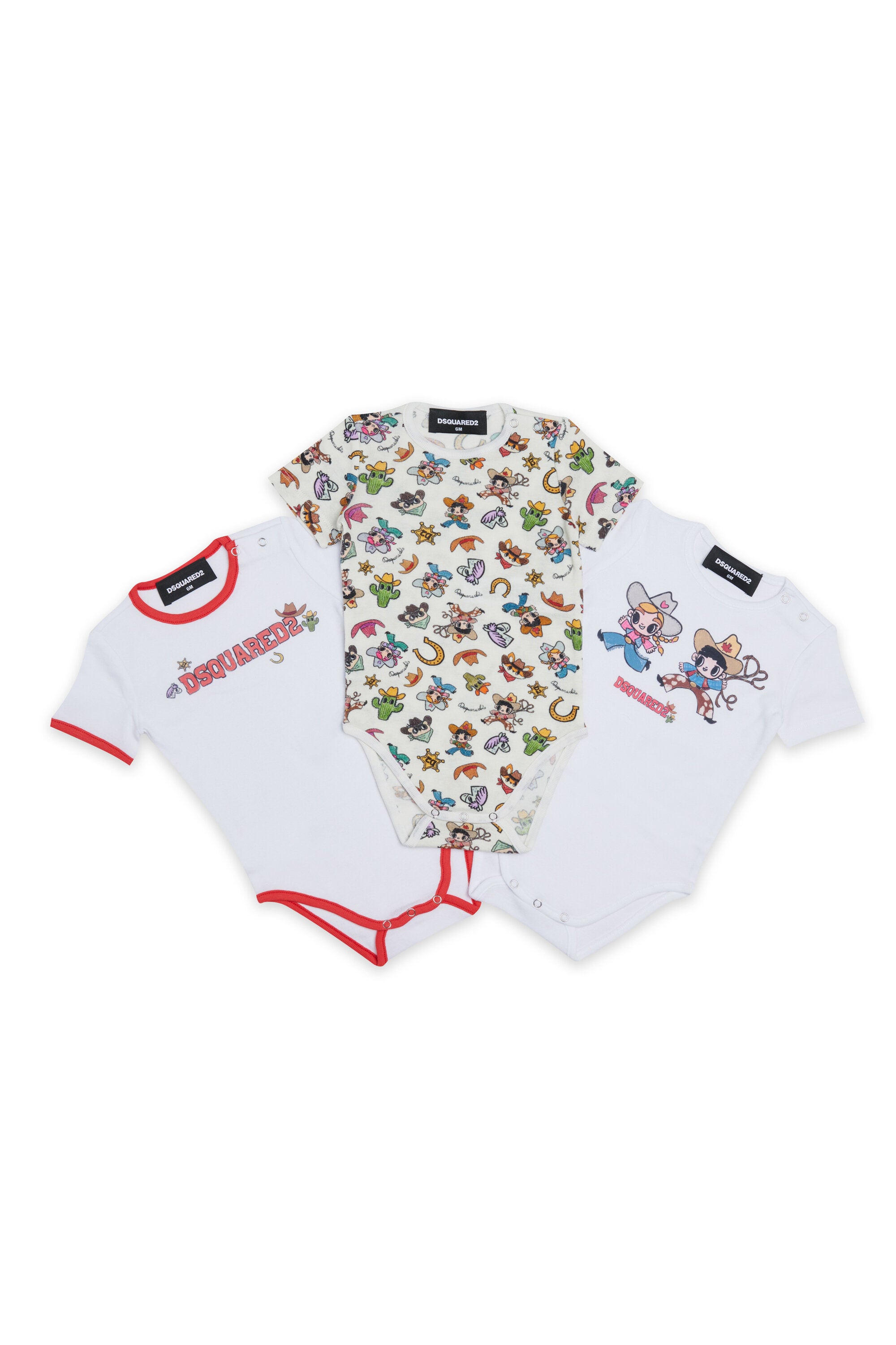 Short-sleeved set with logo