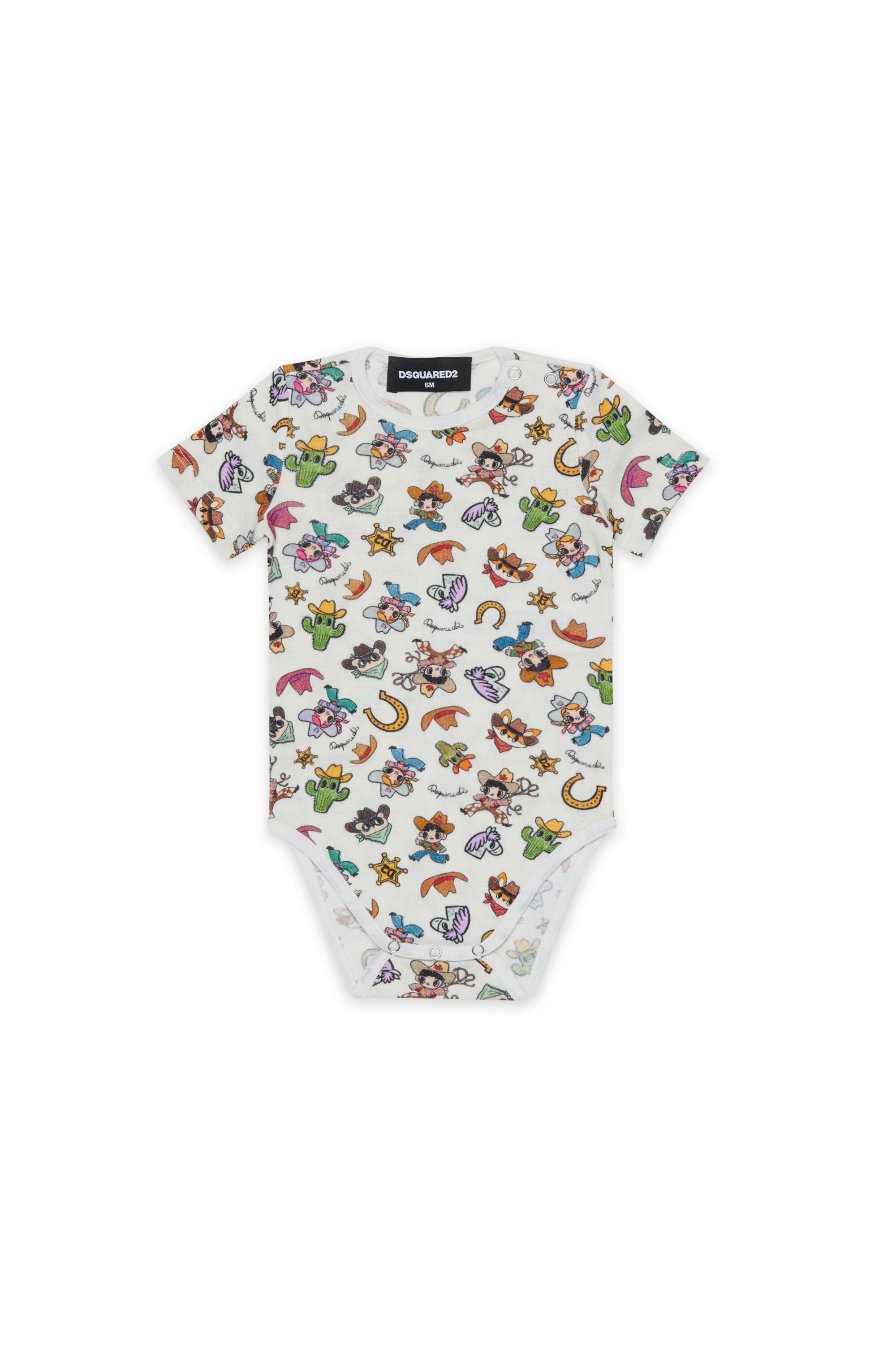 Short-sleeved set with logo