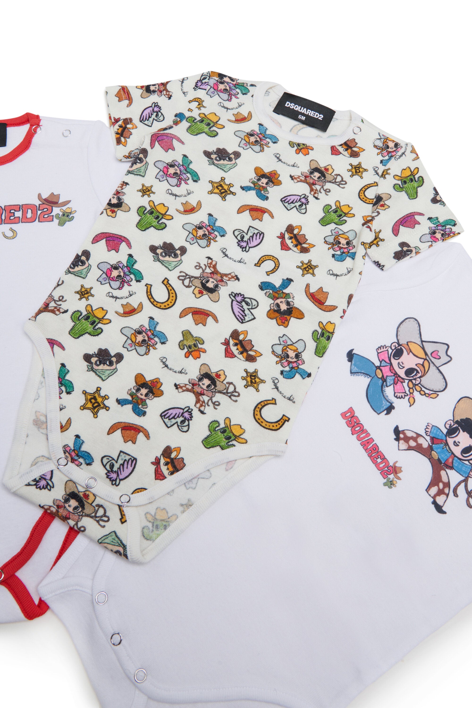 Short-sleeved set with logo