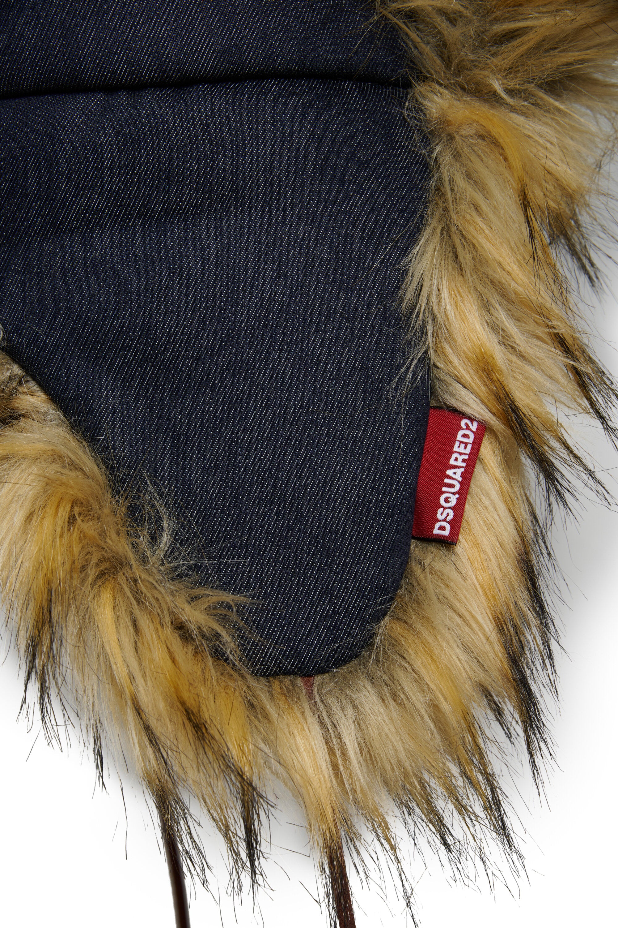 Earflap cap with logo