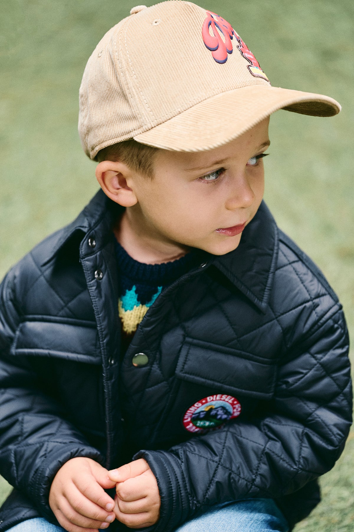 Baseball cap with logo
