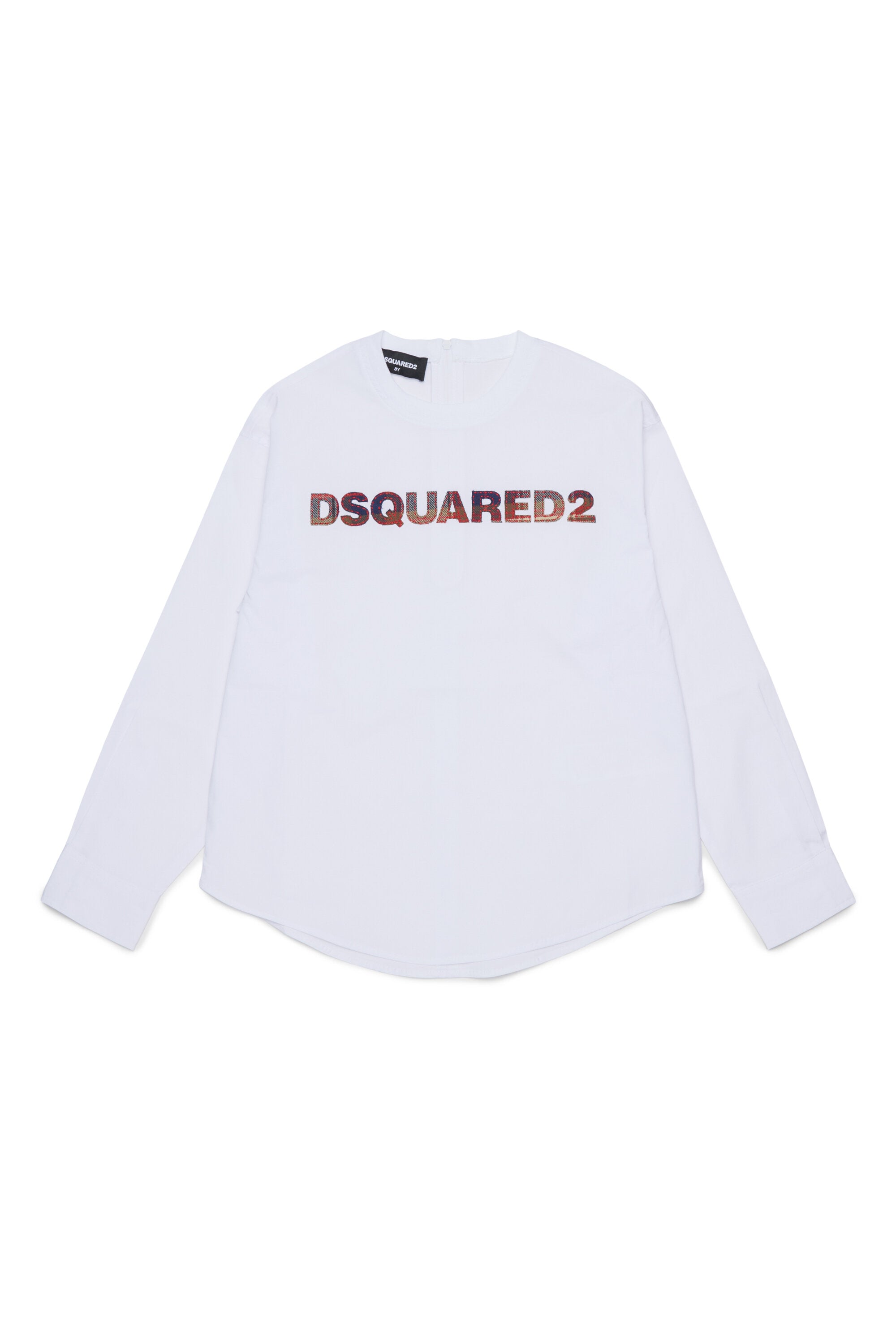 Long-sleeved shirt with logo