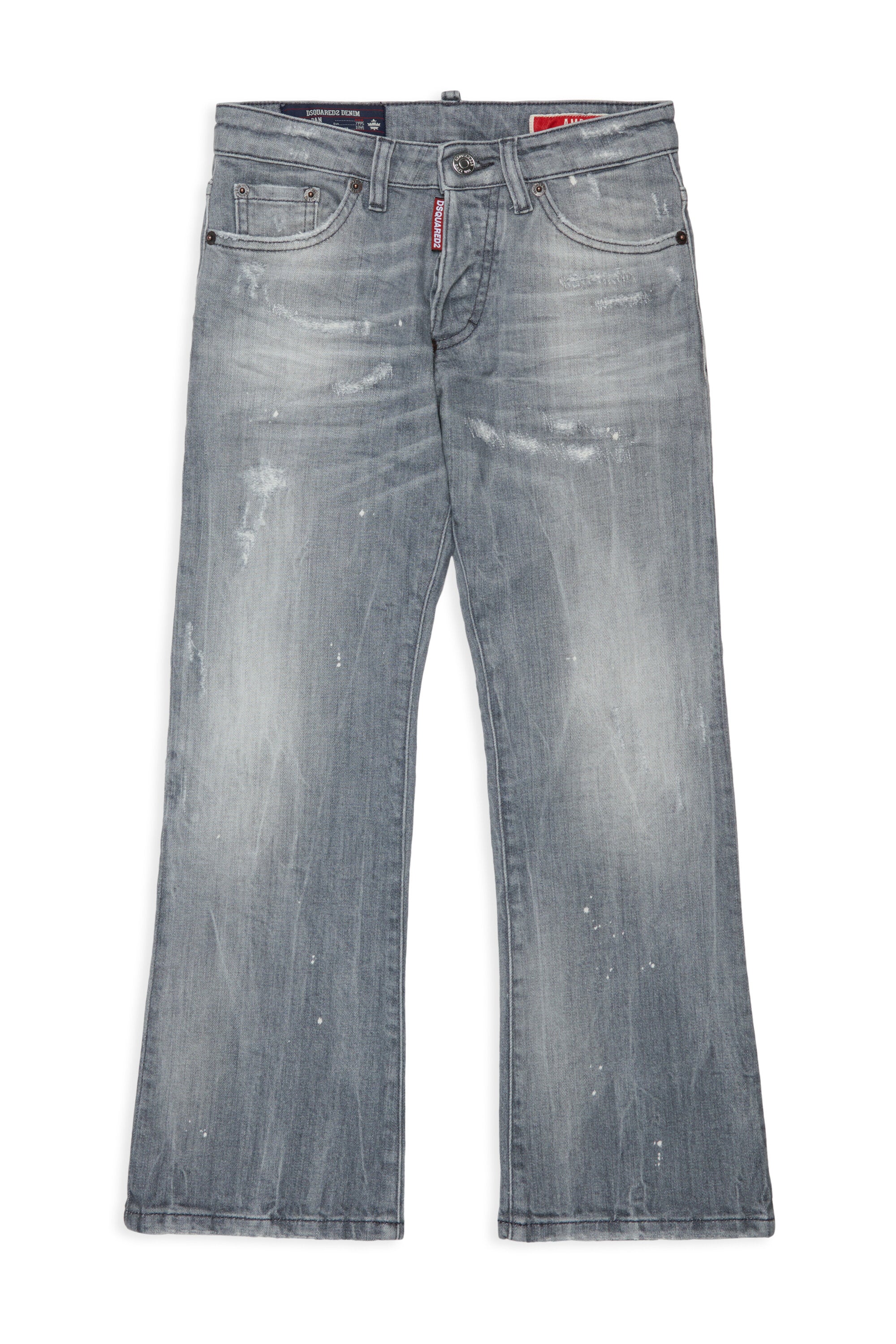 Regular fit jeans in gray wash - American