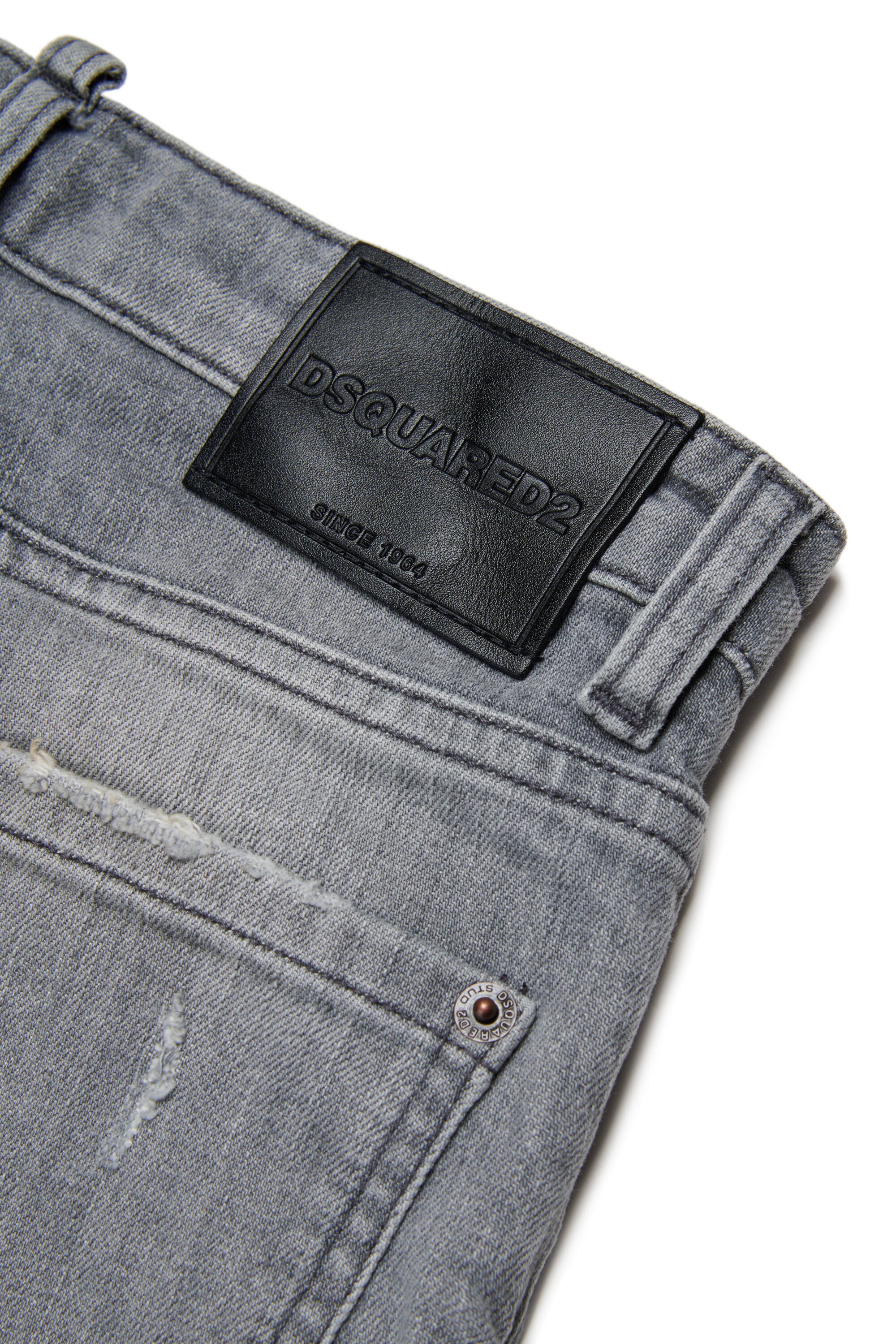Regular fit jeans in gray wash - American