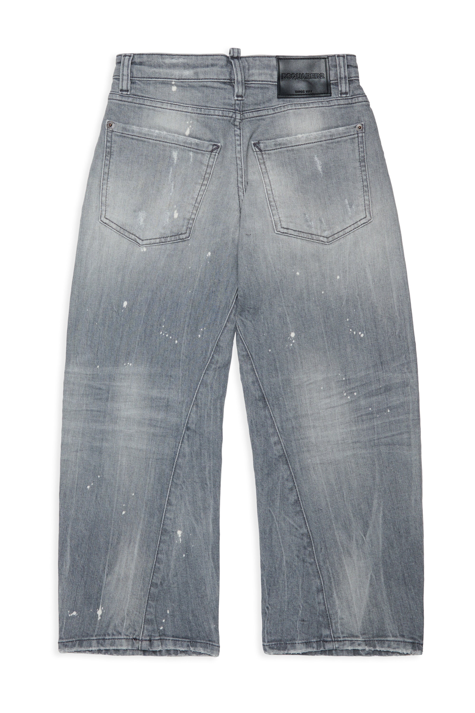Relaxed fit gray wash jeans - Loose Twist