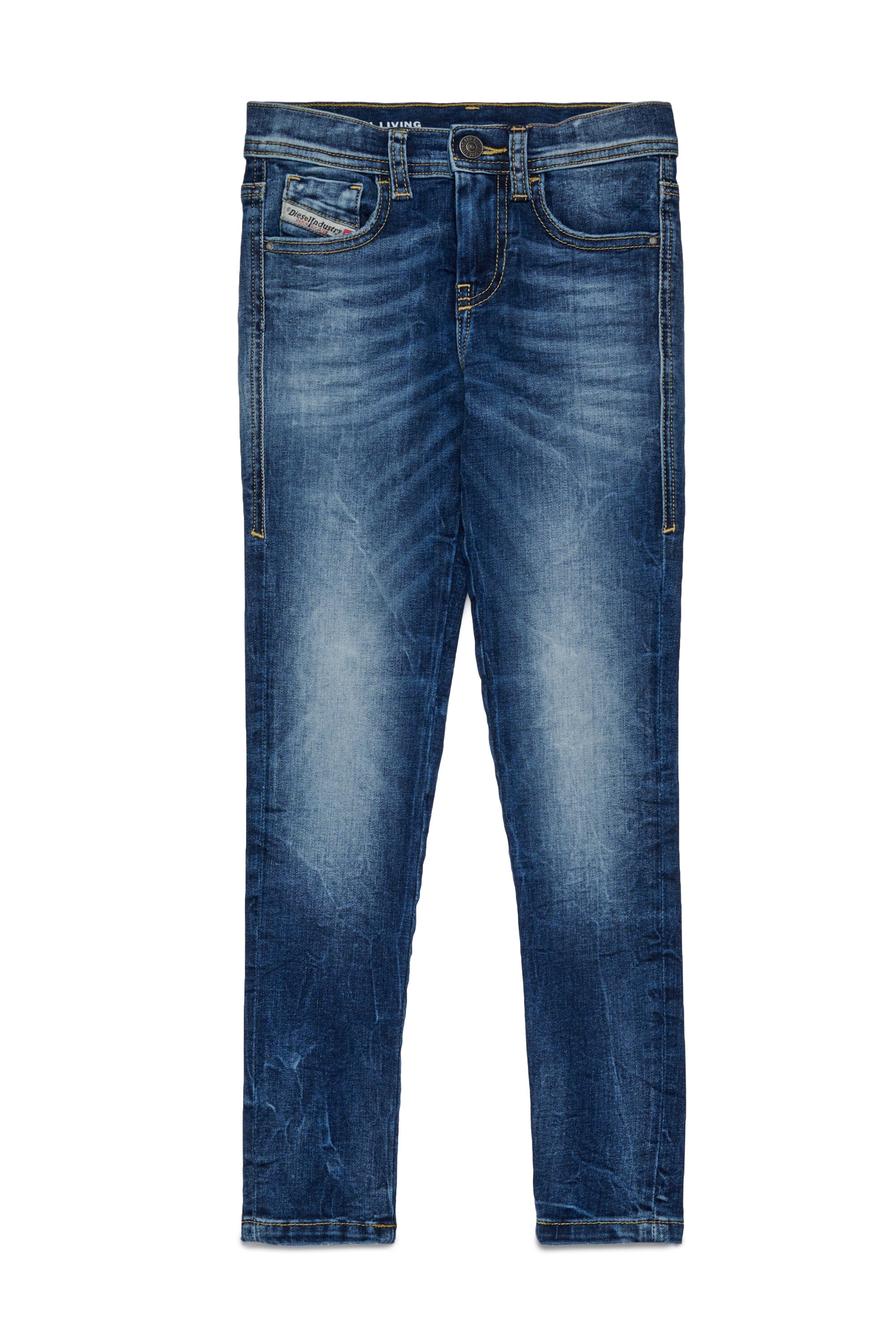 Shaded dark blue skinny jeans - 1979 Sleenker