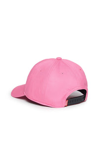 Gabardine baseball cap with puffy print