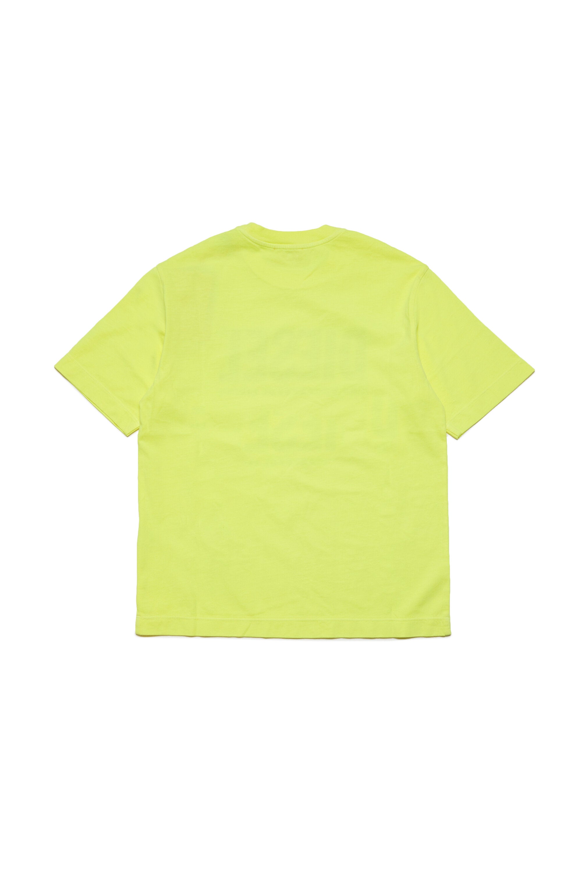 Fluorescent branded T-shirt