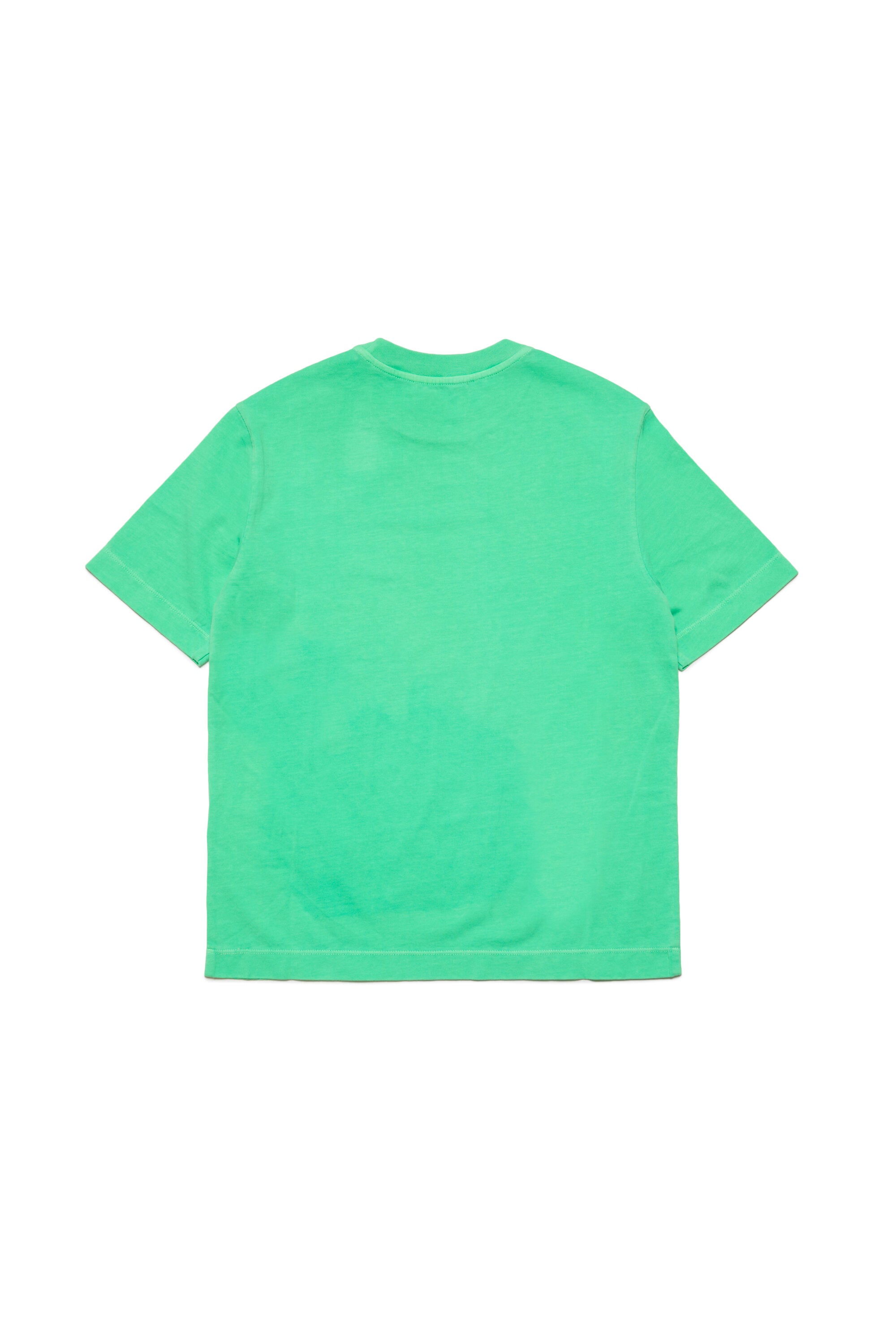 Fluorescent branded T-shirt