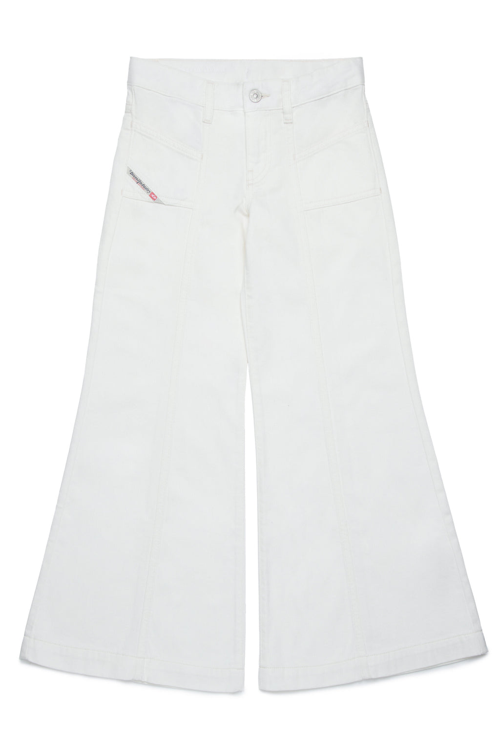 White flare jeans - D-Akii
