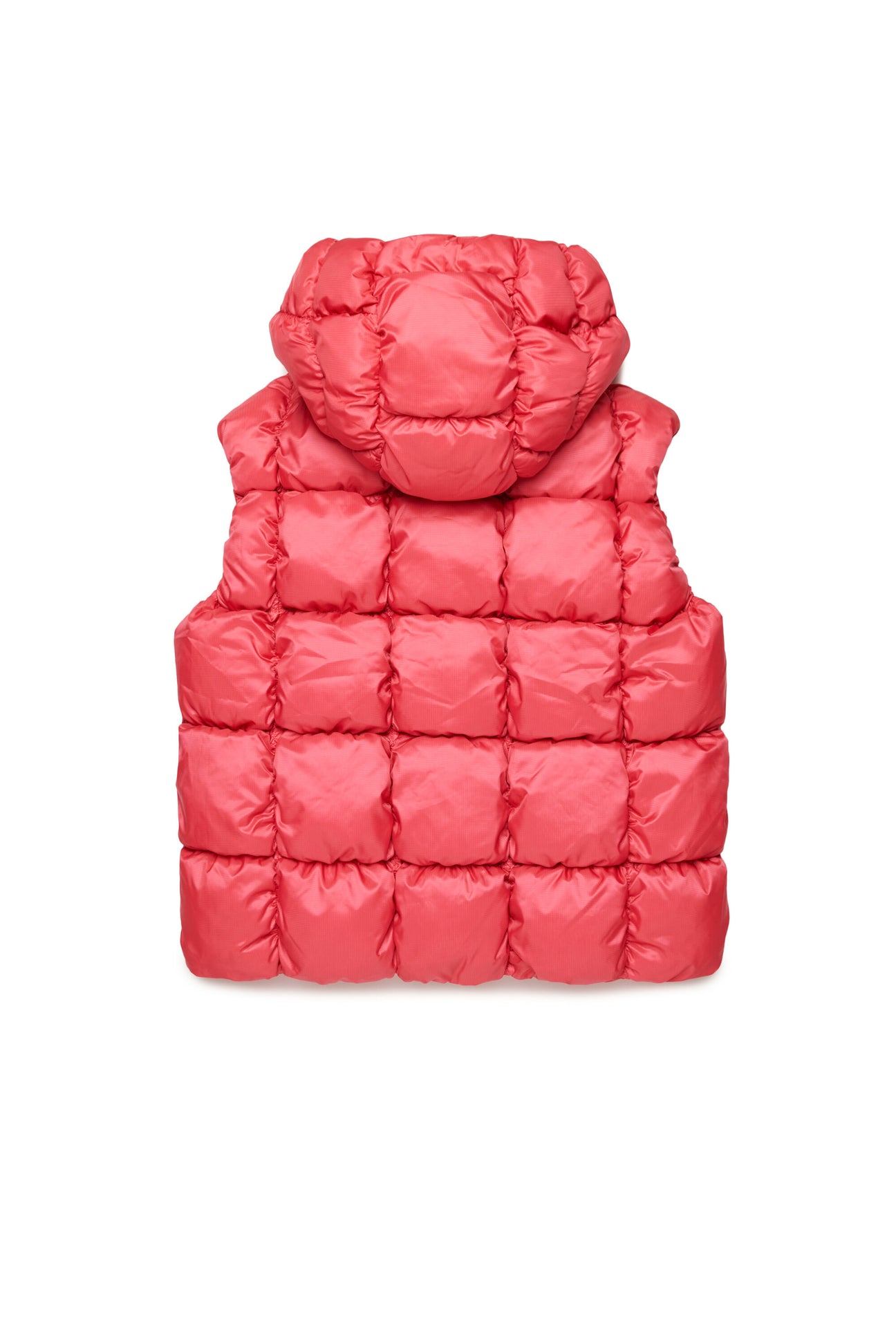 Quilted checkered sleeveless padded jacket Quilted checkered sleeveless padded jacket