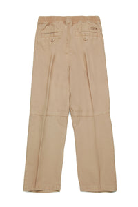 Oval D branded gabardine chino trousers