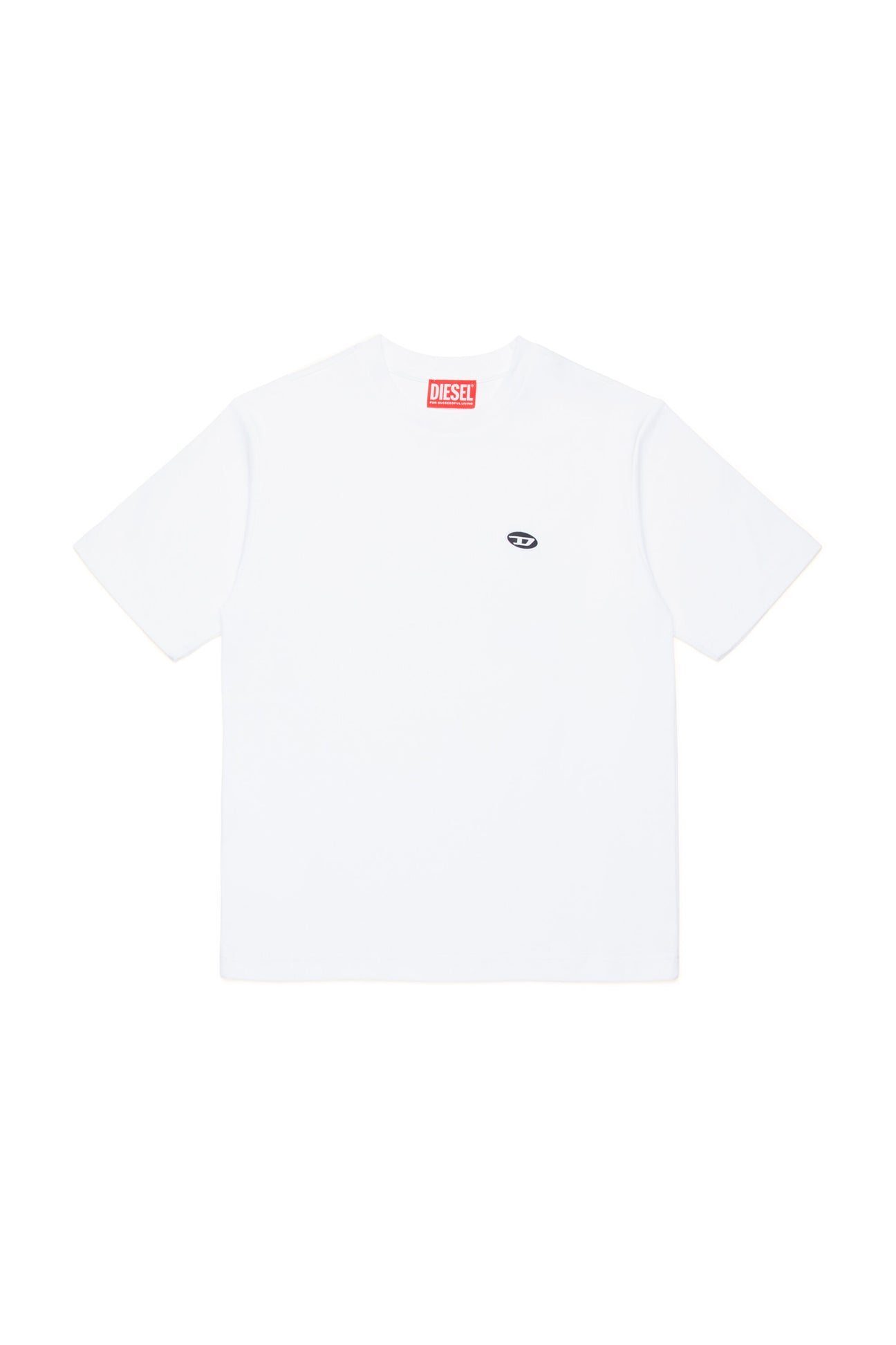 T-shirt with oval D patch 
