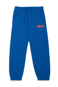 Degradé branded jogger trousers