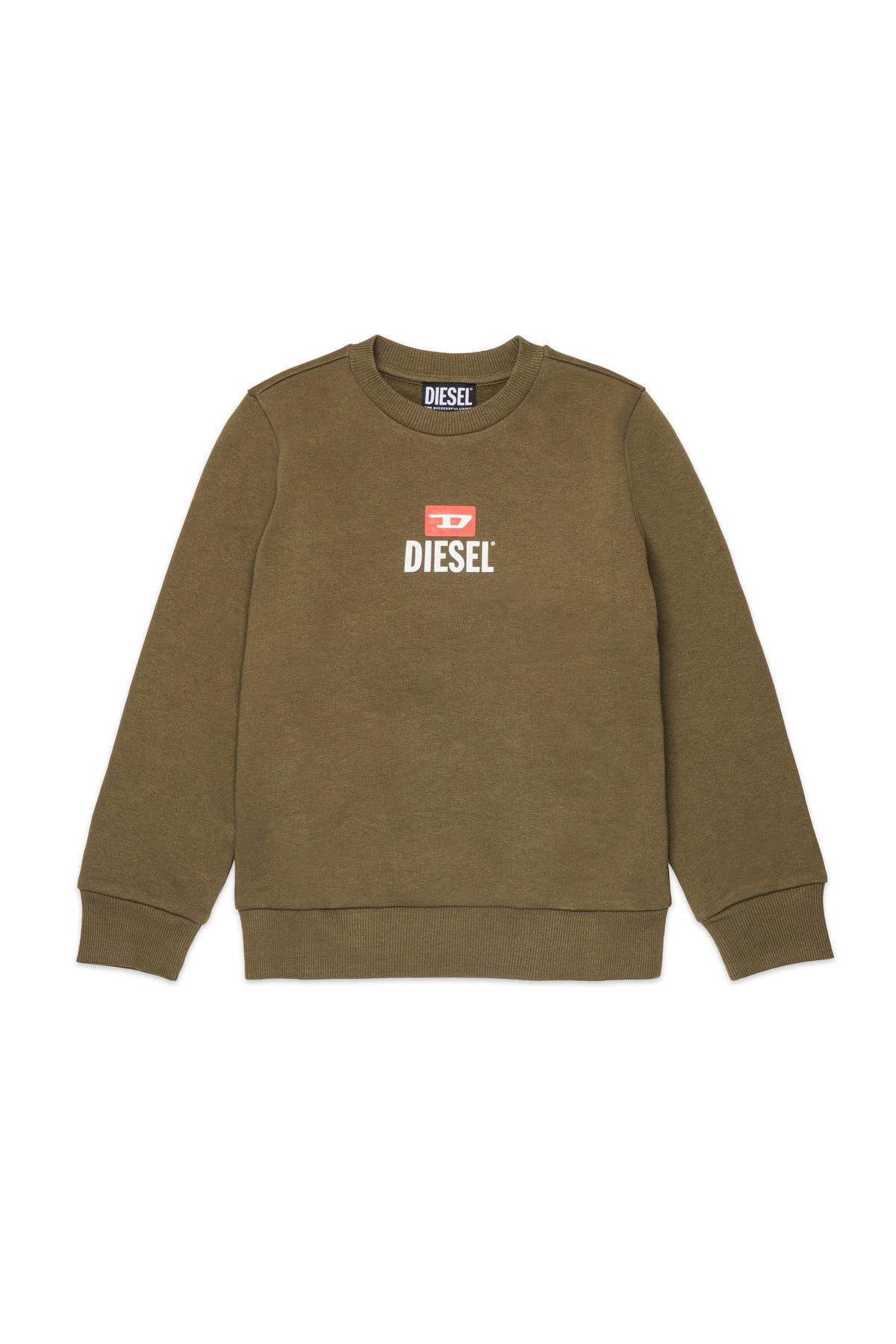 Crew-neck sweatshirt with logo