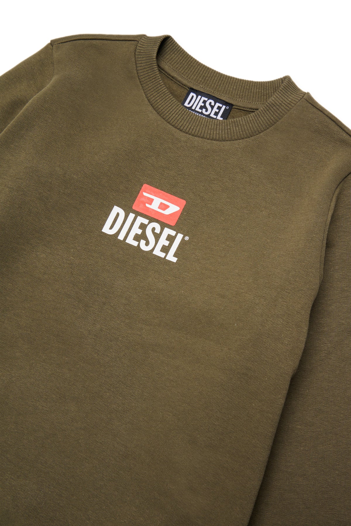 Crew-neck sweatshirt with logo