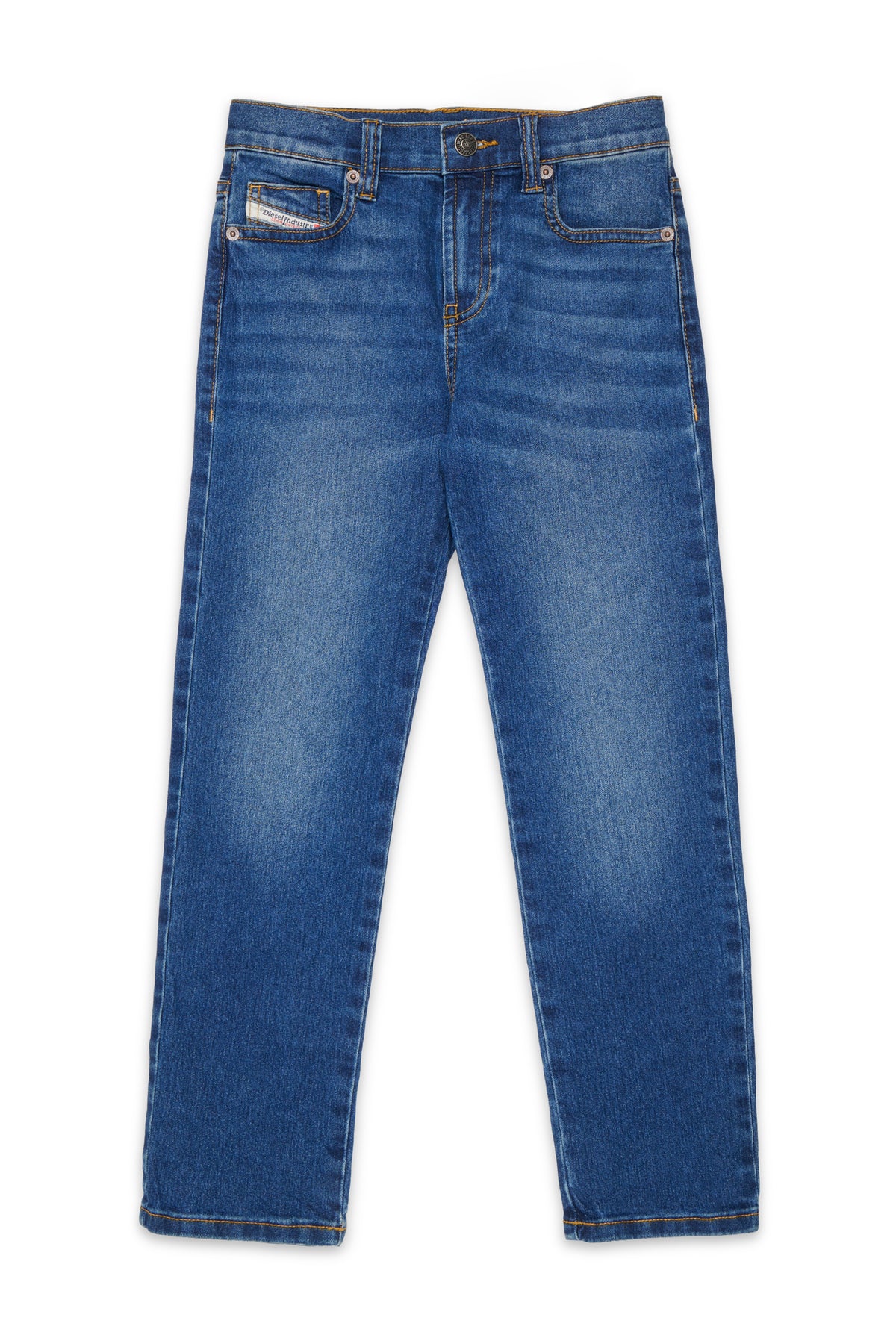 Medium blue regular fit jeans