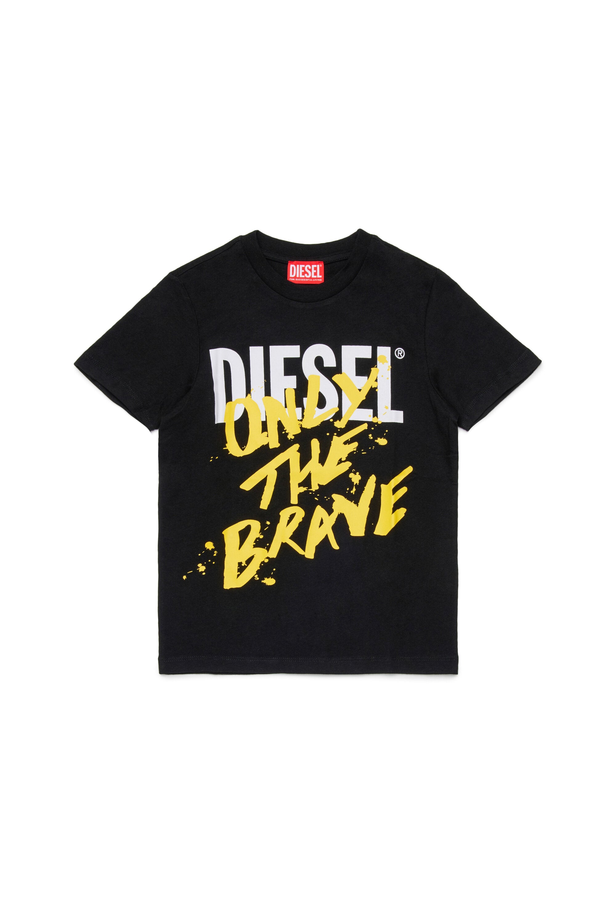 Jersey T-shirt with Diesel Only the Brave logo