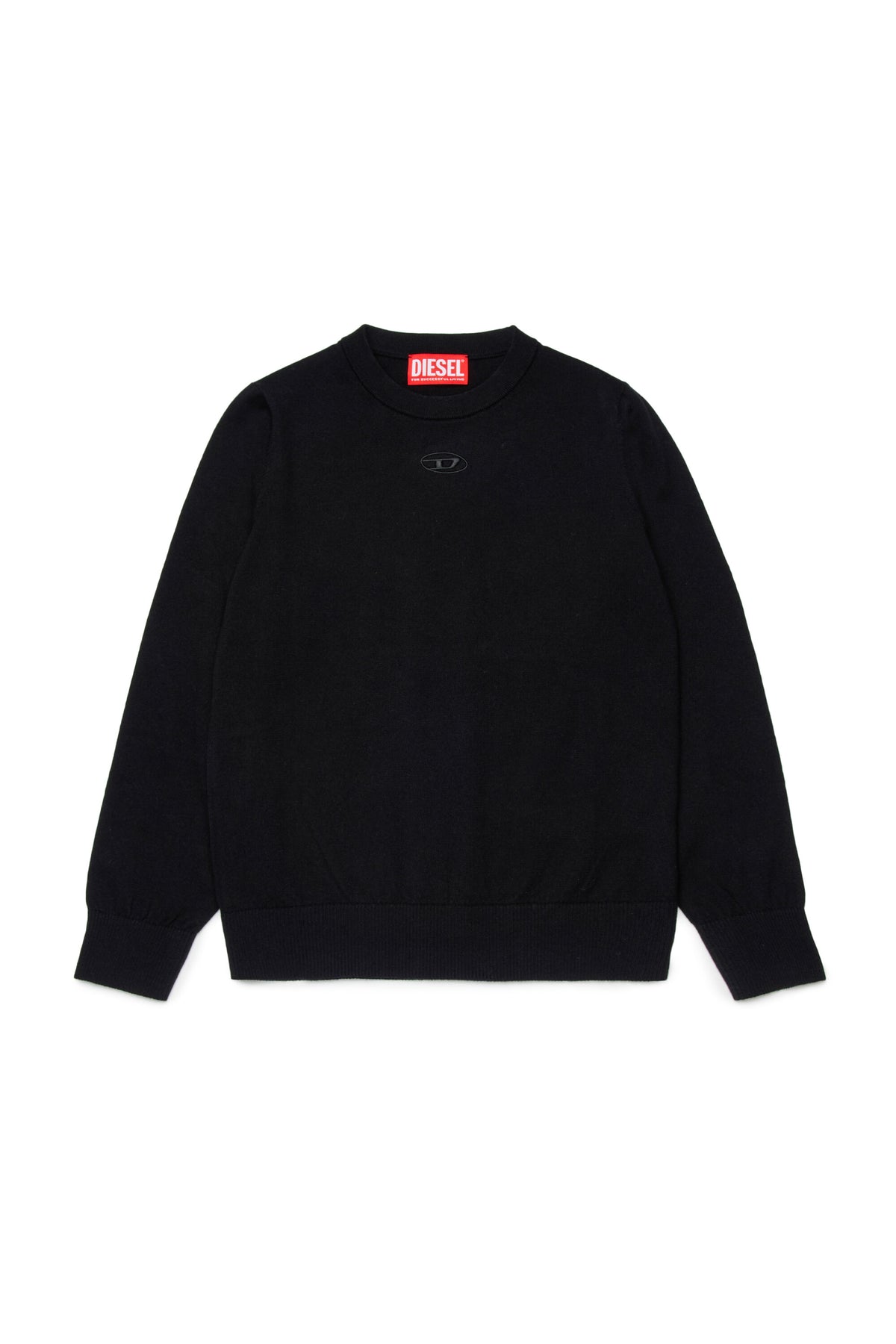 Cotton pullover branded with Oval D logo