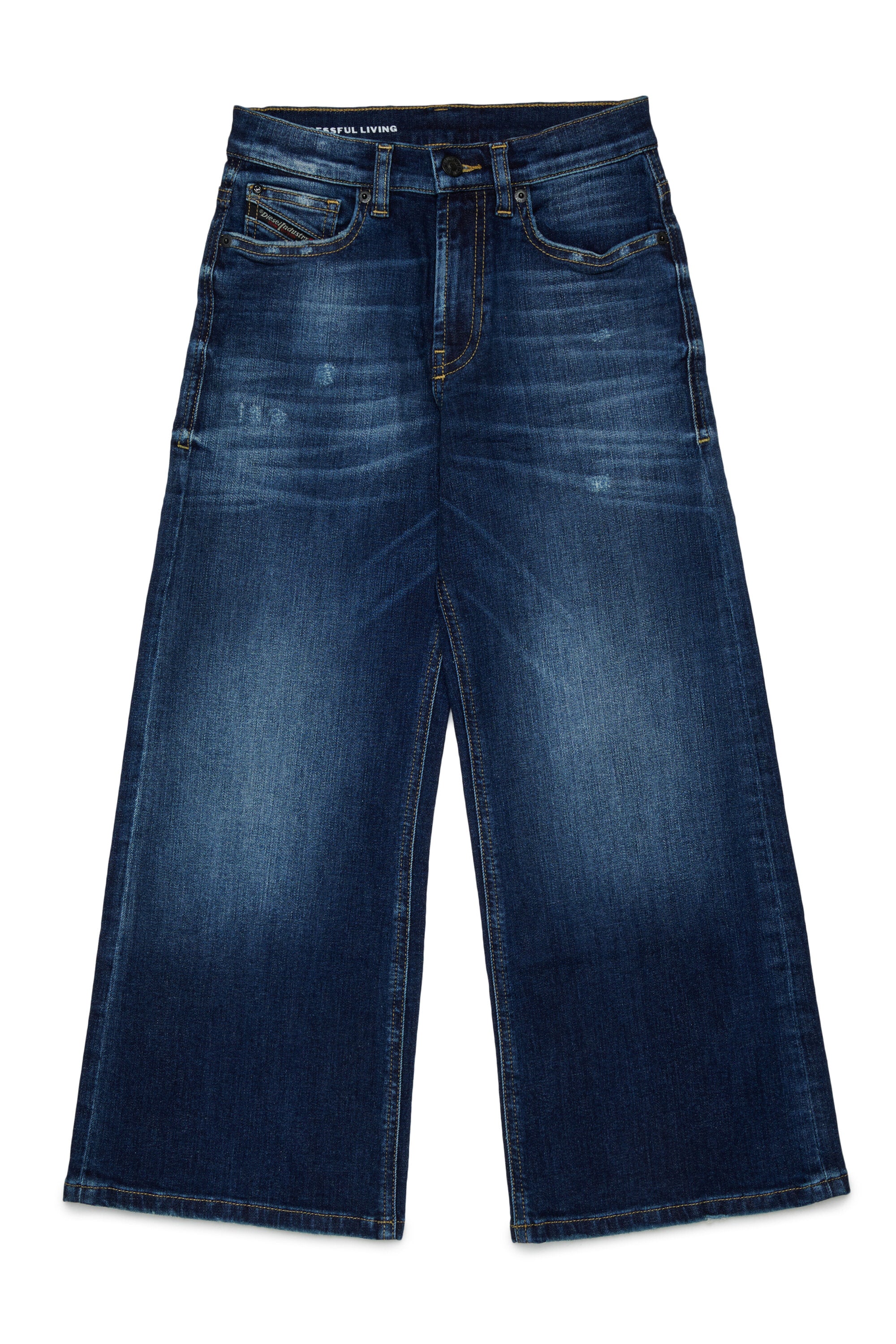 Loose fit jeans in medium blue wash - D-Argjx