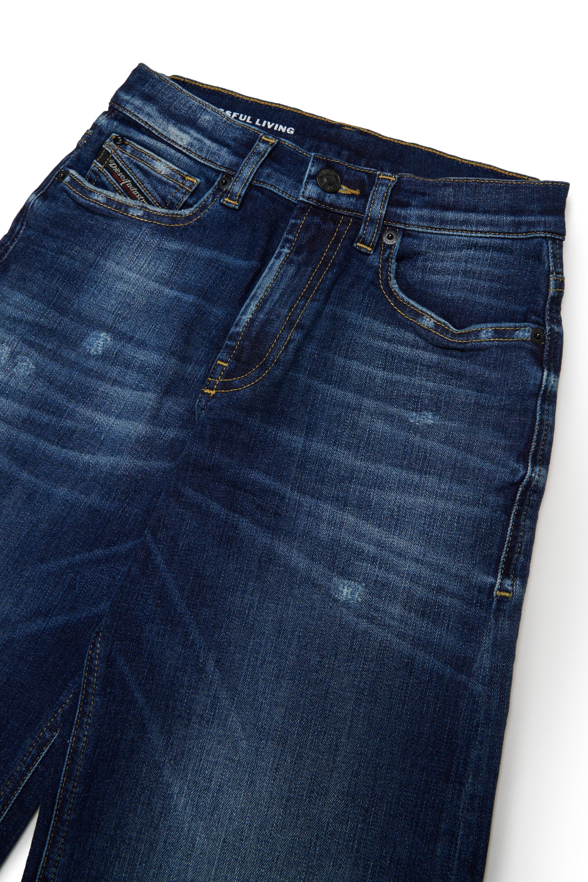 Loose fit jeans in medium blue wash - D-Argjx