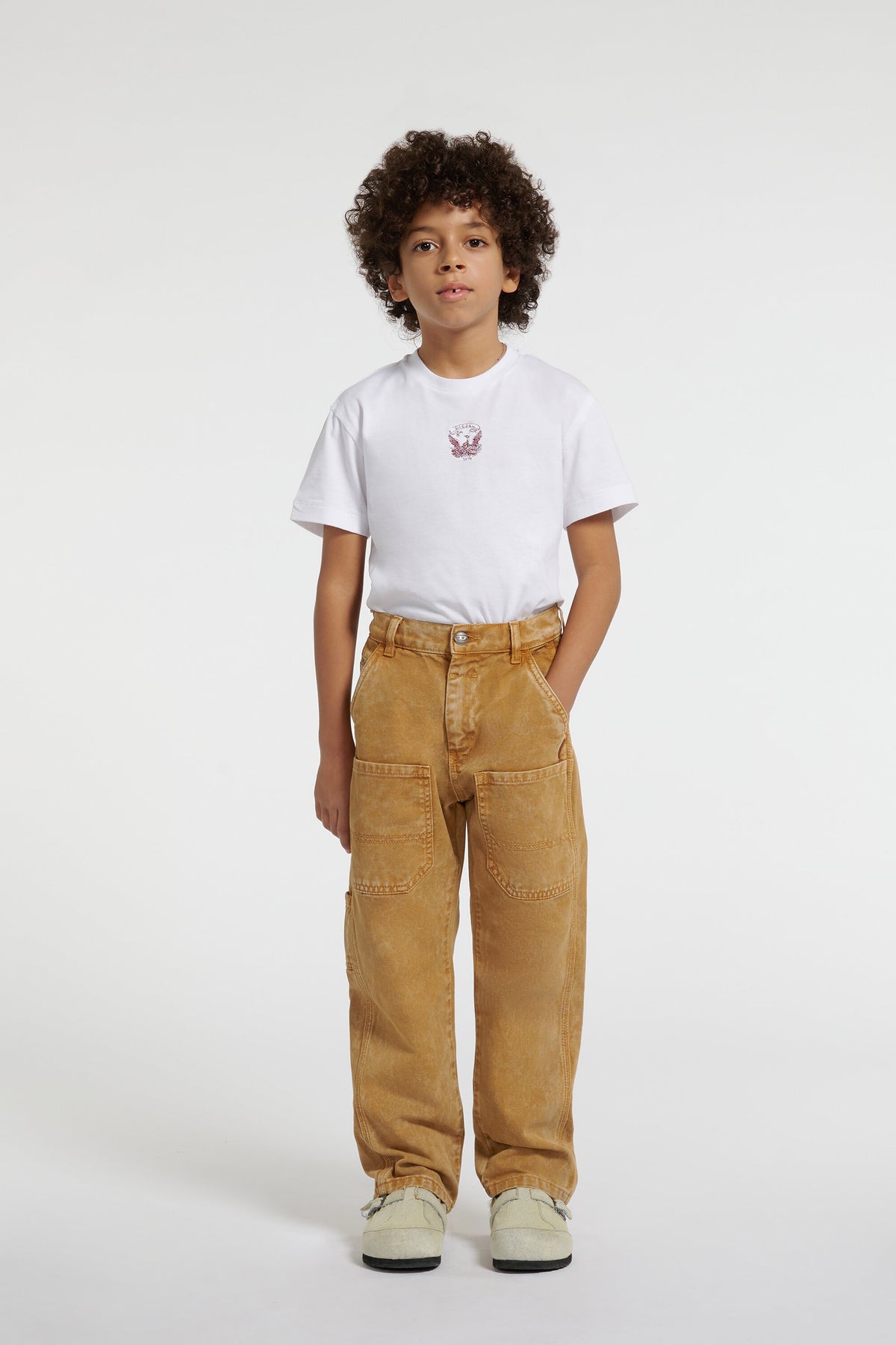 Regular fit jeans with washed effect - D-Berr
